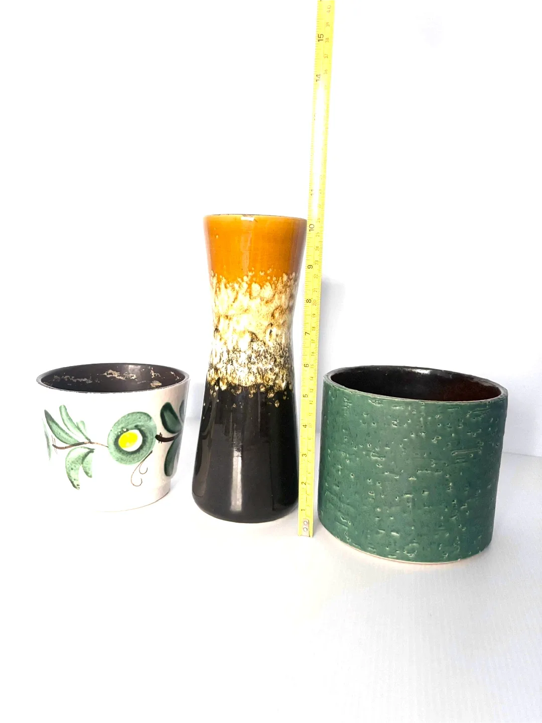 Vintage mid-century modern west German vases image indicator(2)