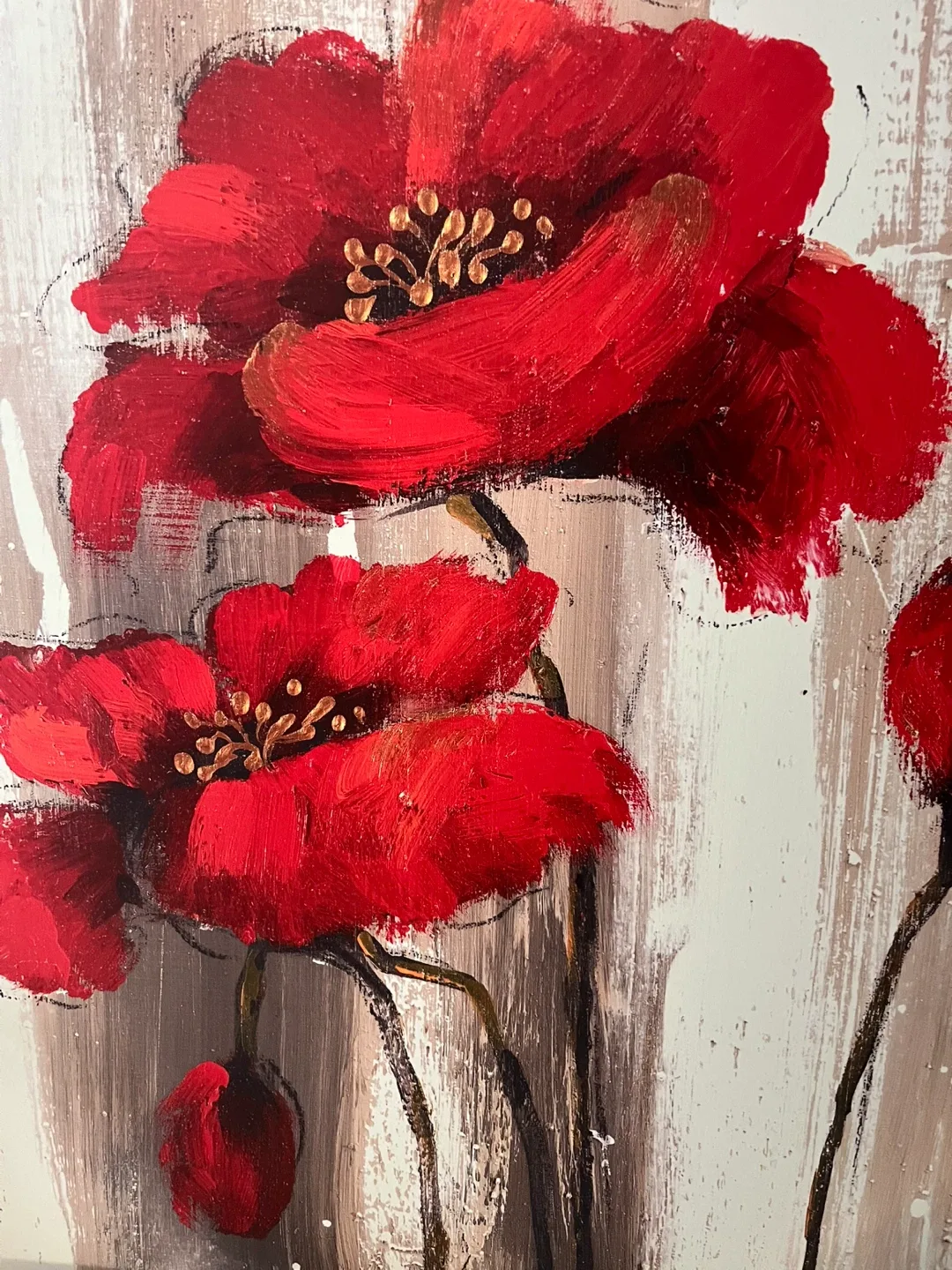 Red Flower Painting image indicator(4)