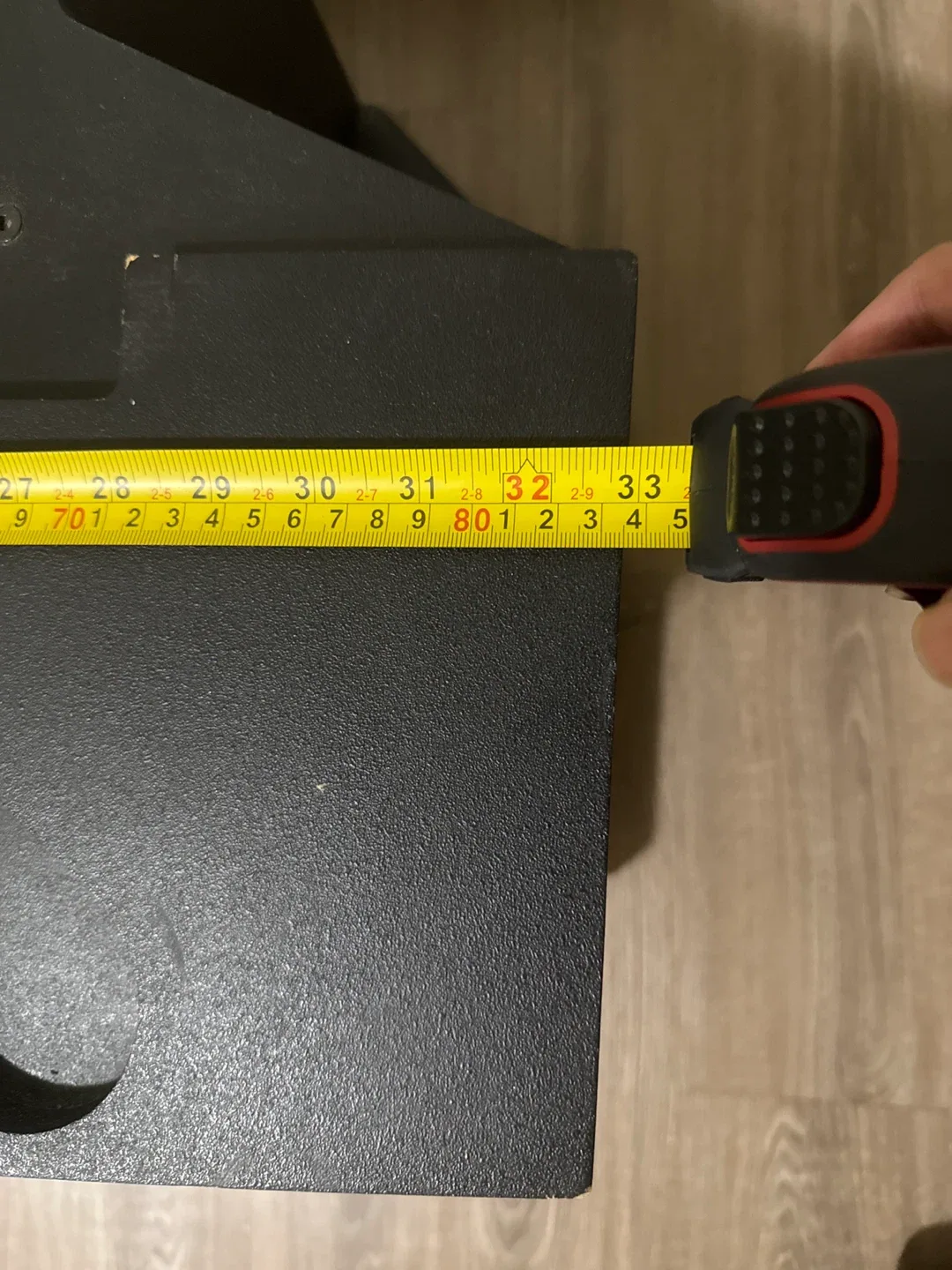 Black TV Stand - 33 Inches Wide image indicator(3)