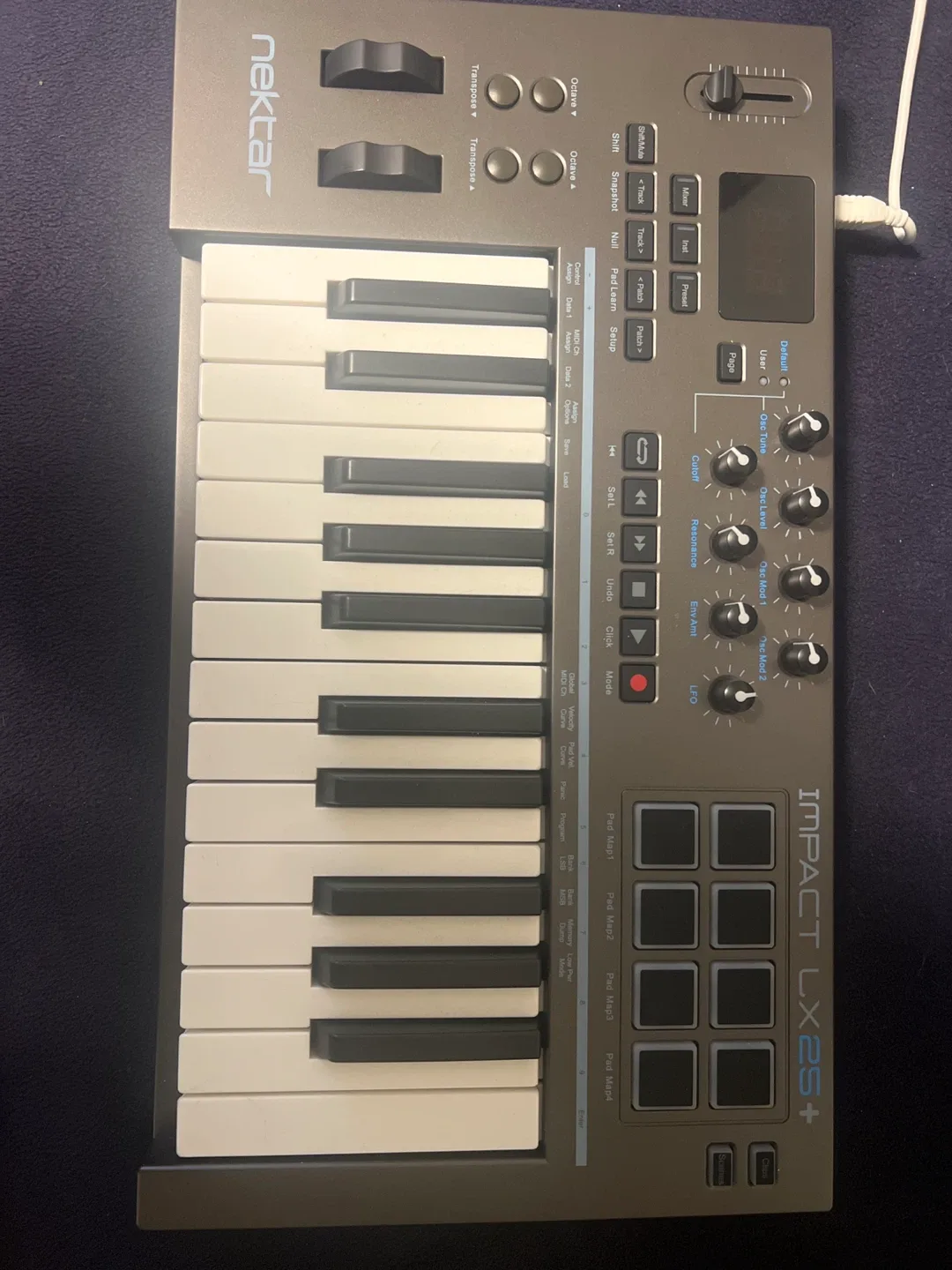 Nektar Impact LX25+ MIDI Keyboard