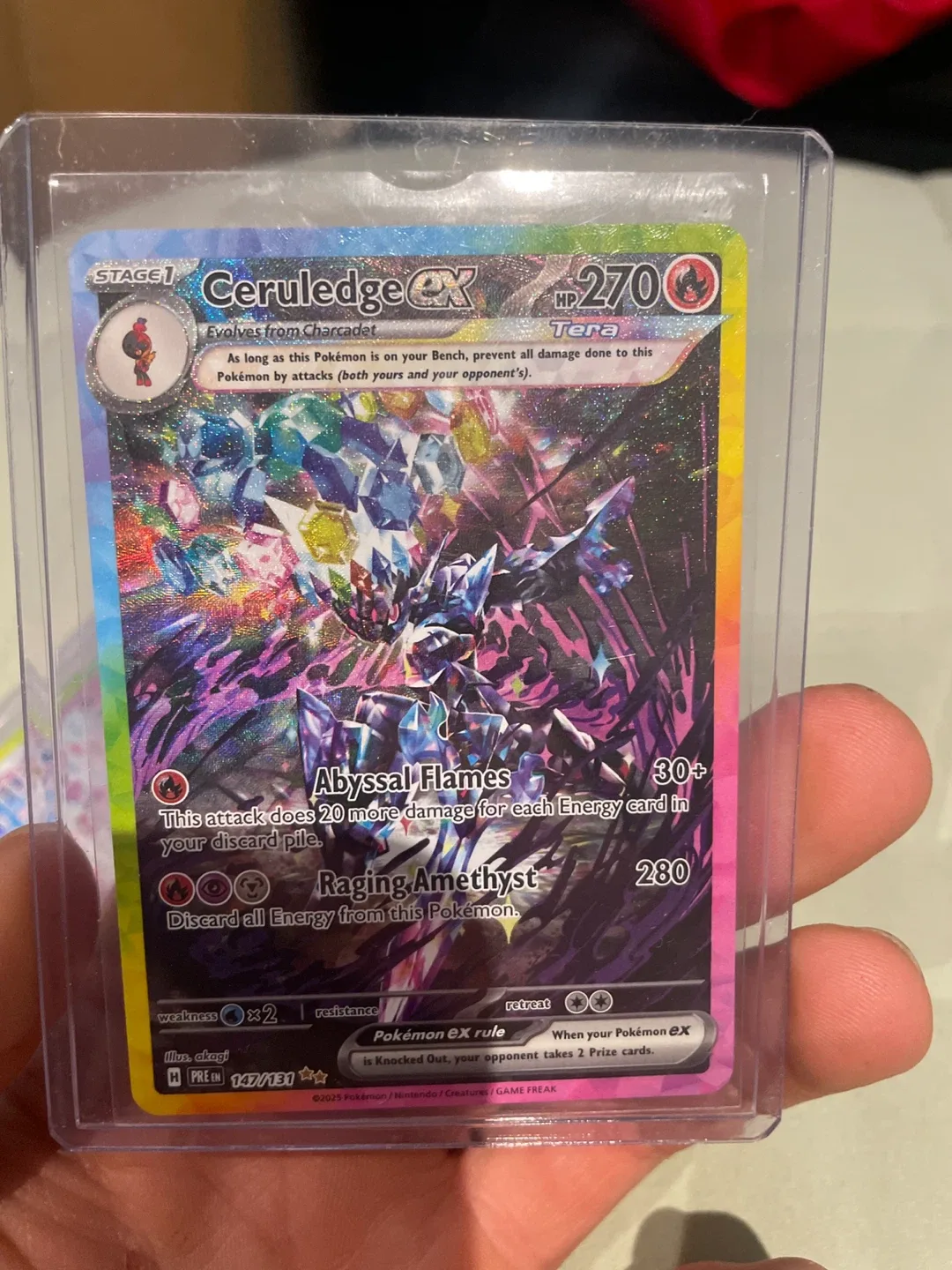 Sylveon EX & Ceruledge EX Pokemon Card Lot image indicator(3)