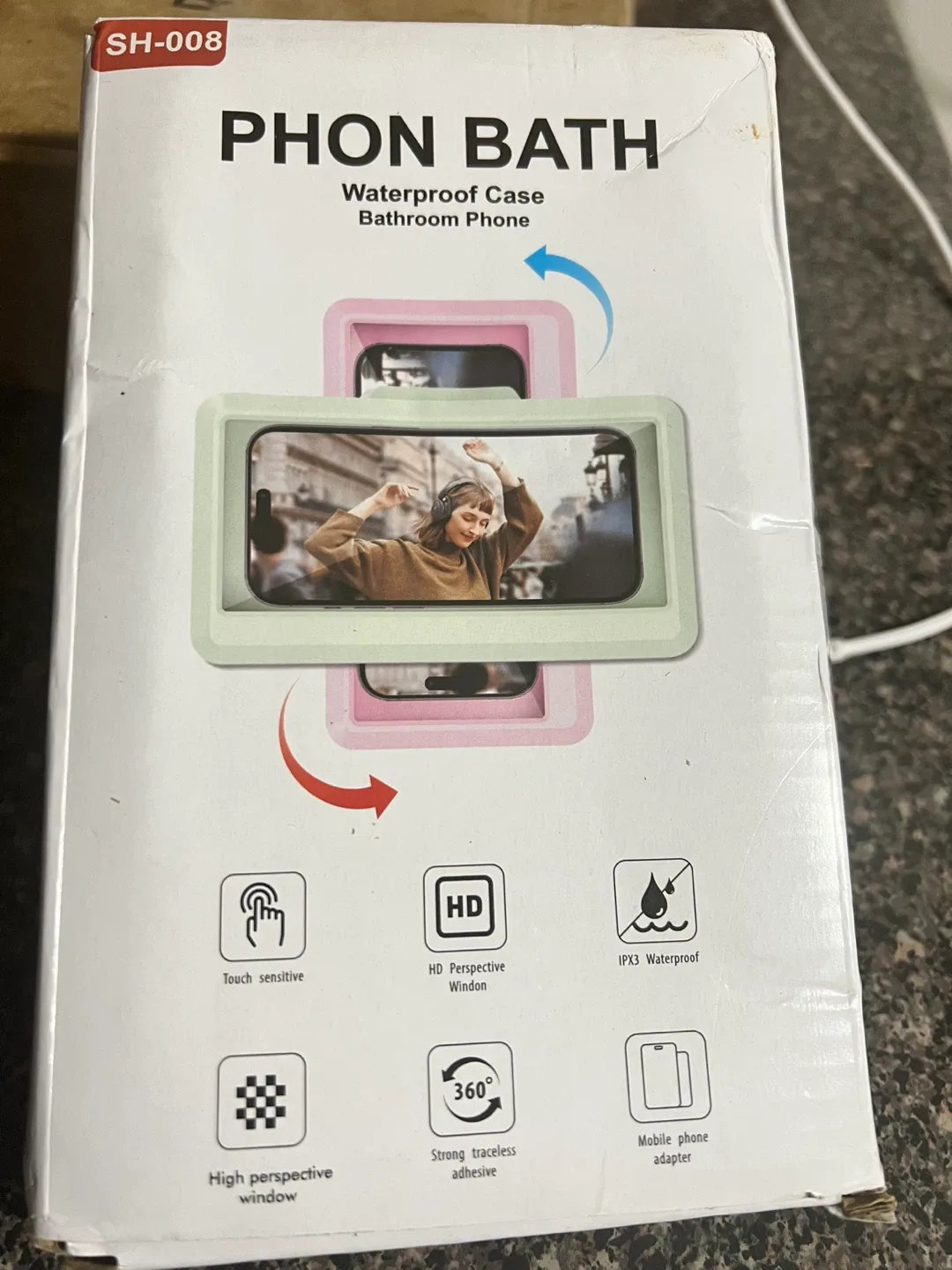 New Waterproof Phone Case for Bathroom thumbnail