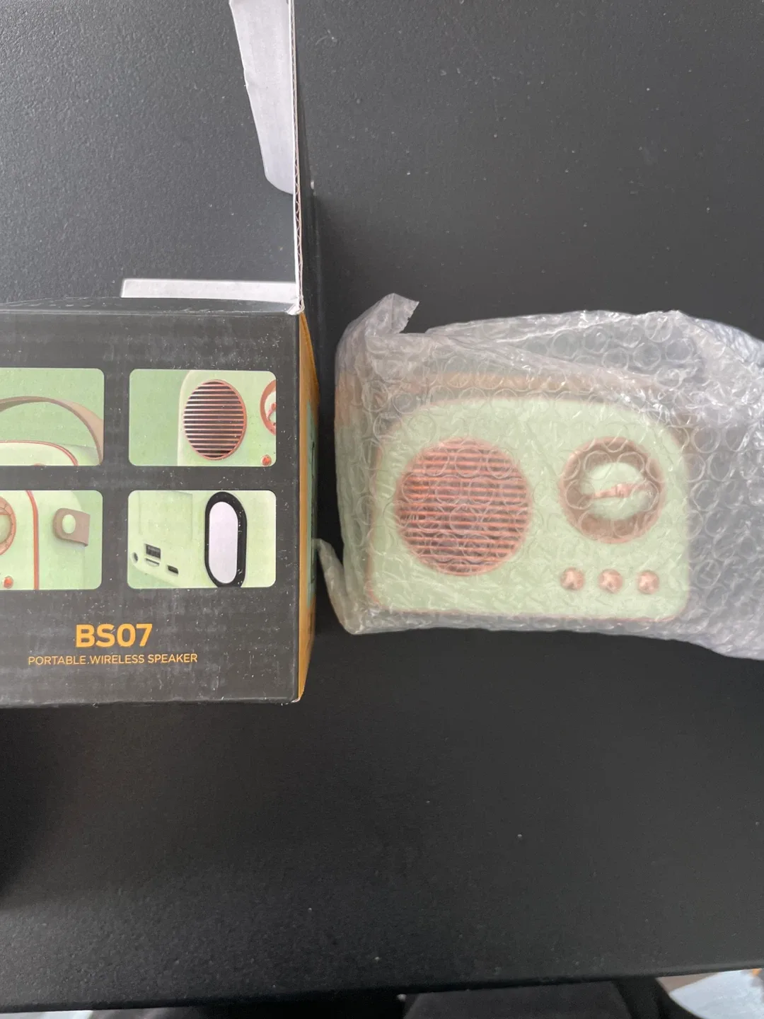 Oraolo BS07 Portable Wireless Speaker - Mint image indicator(2)