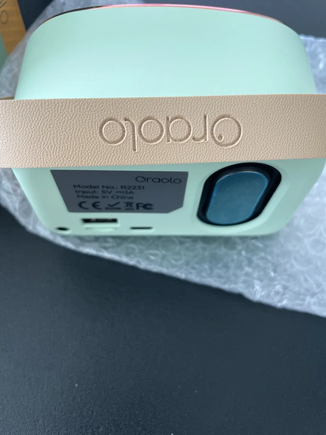 Oraolo BS07 Portable Wireless Speaker - Mint image indicator(4)
