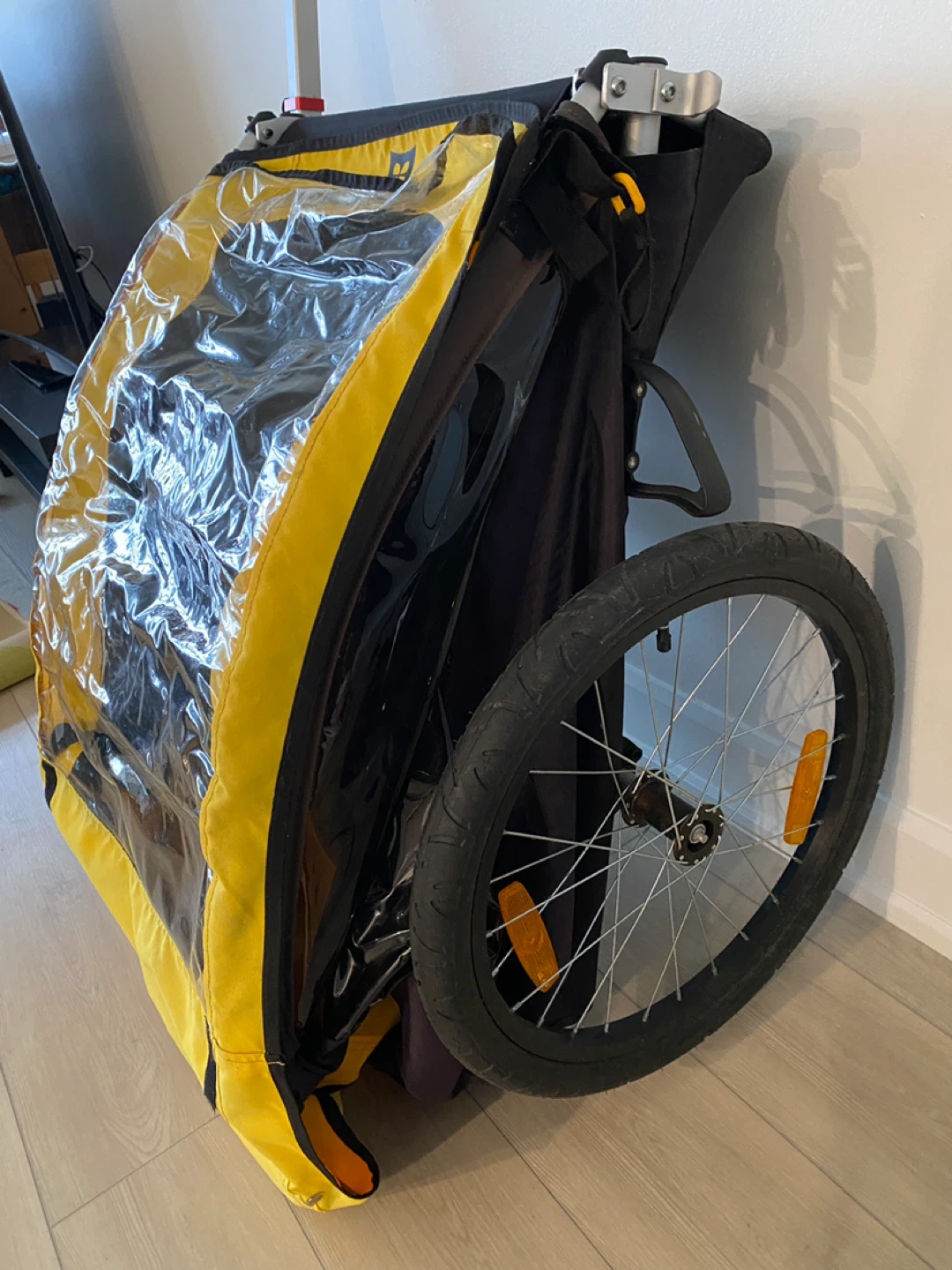 Burley Child Bike Trailer - Yellow/Black - photo 5