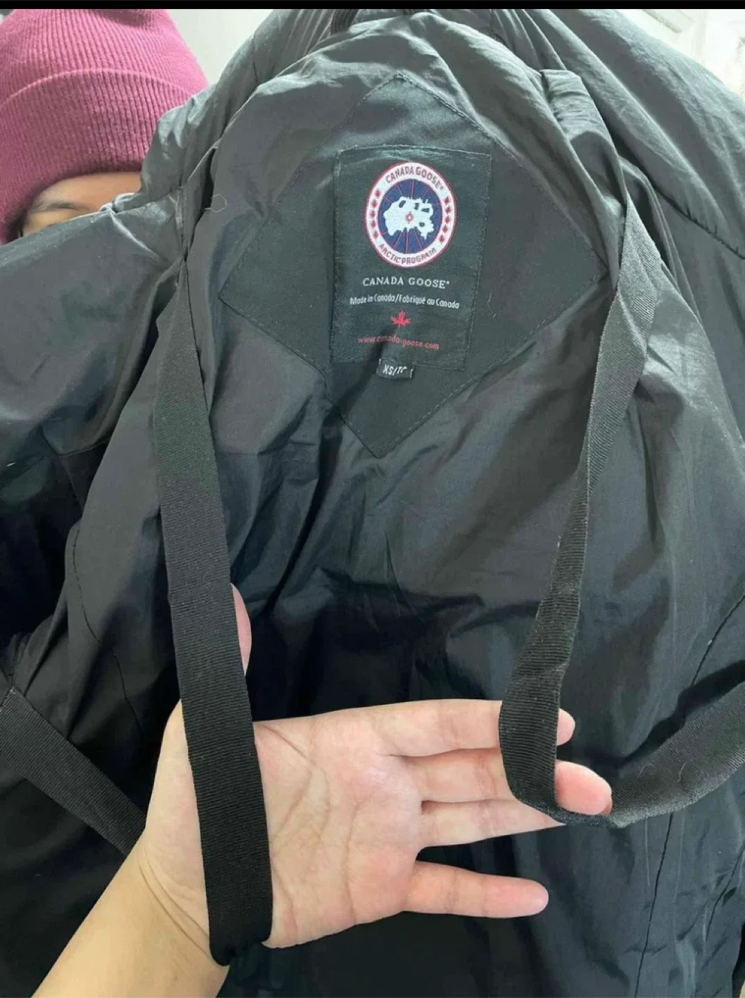 XS women parka image indicator(5)