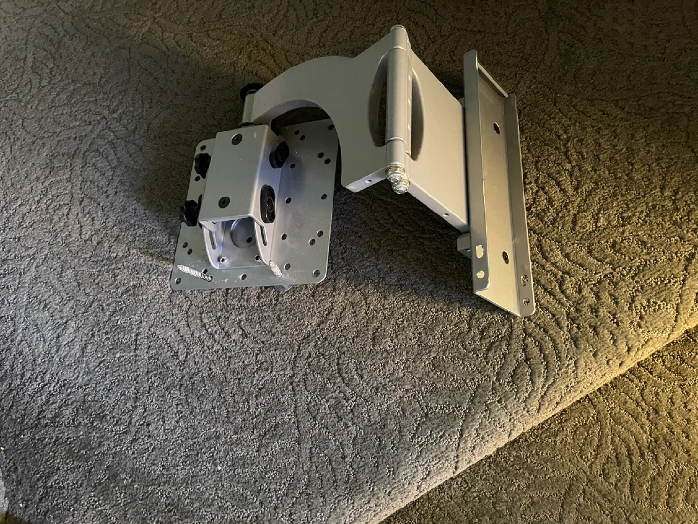 Silver Monitor Wall Mount