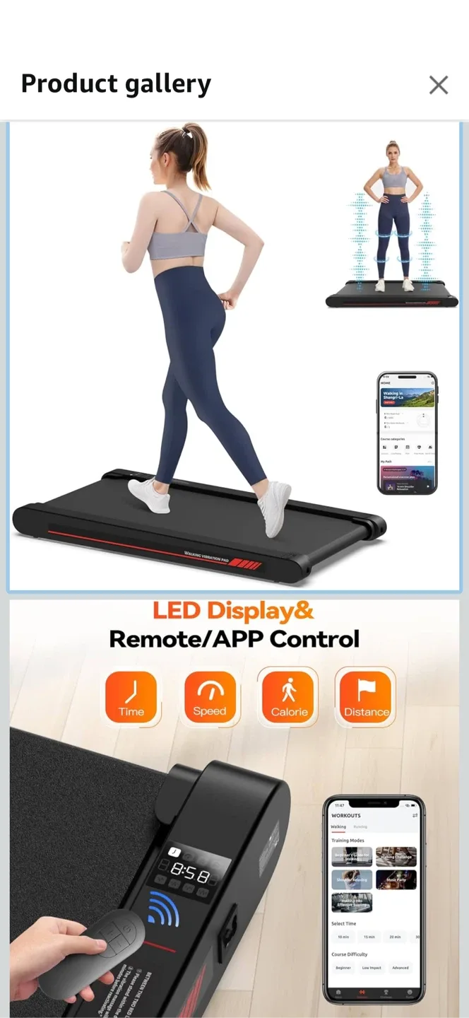 Walking Vibration Pad Treadmill image indicator(3)