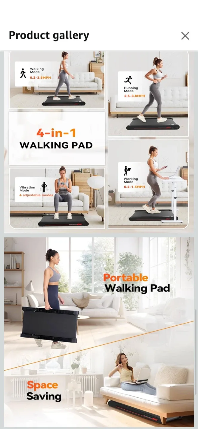 Walking Vibration Pad Treadmill image indicator(6)