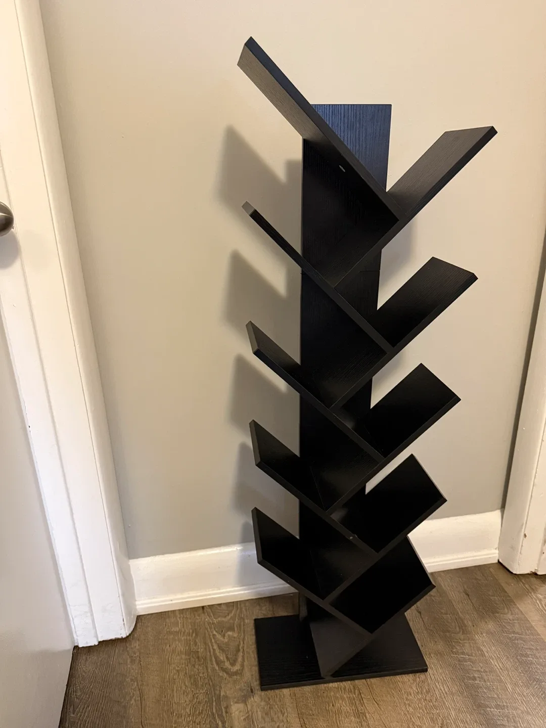 10-Tier Tree Bookshelf - Mysterious Black image indicator(8)