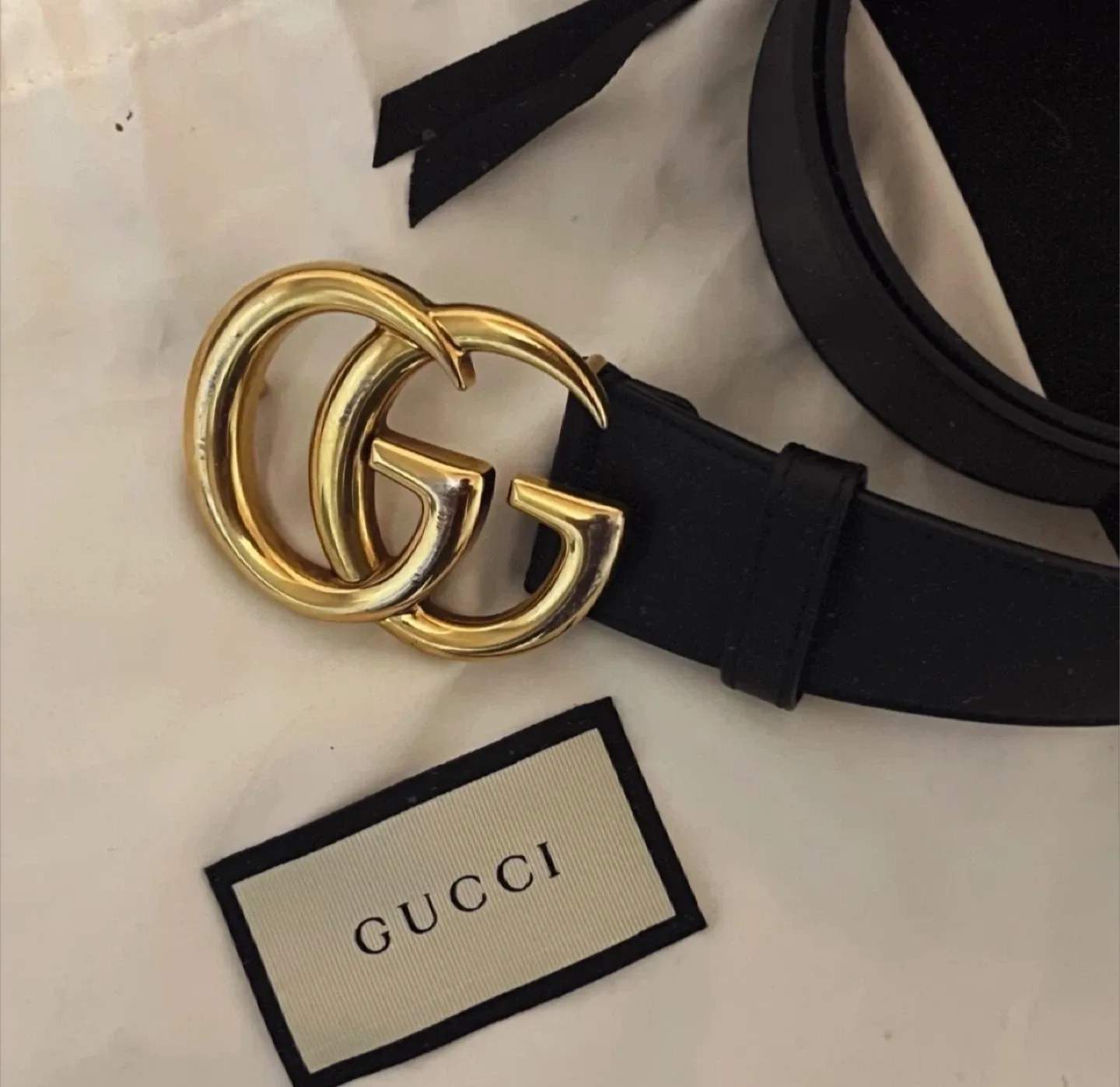 Gucci Marmont Calf Leather Belt (NO OFFERS!) image indicator(4)