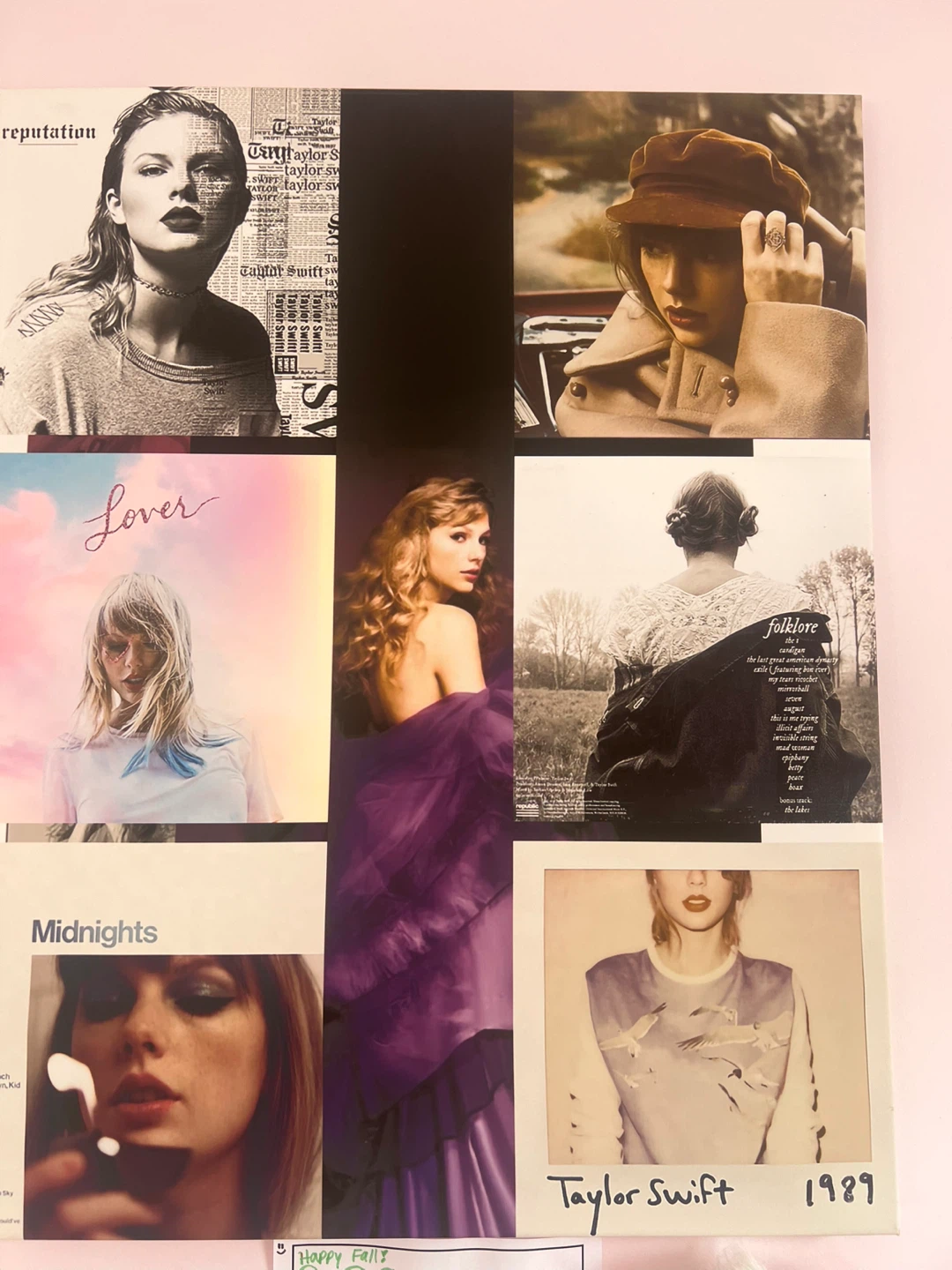 Taylor Swift Album Canvas Poster