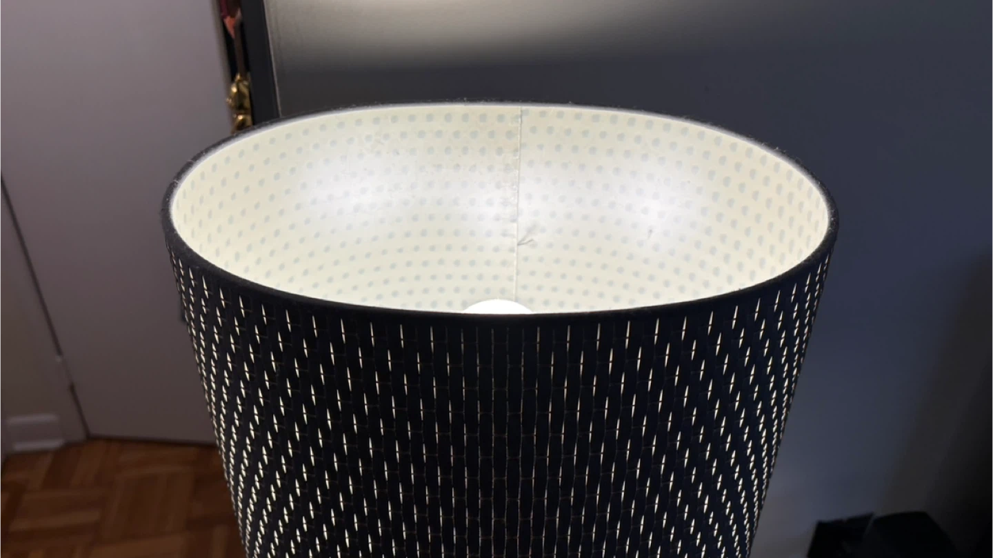 MODERN OVAL GREY LAMP SHADES $35 - photo 3
