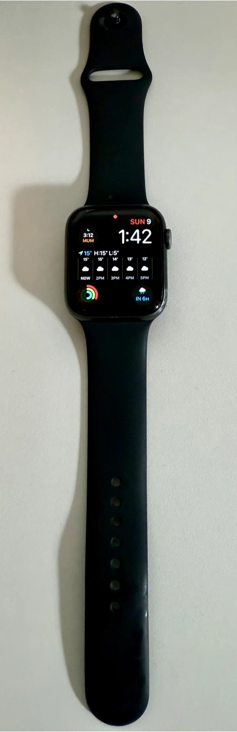 Apple Watch 44mm Aluminum Case - Black - photo 2