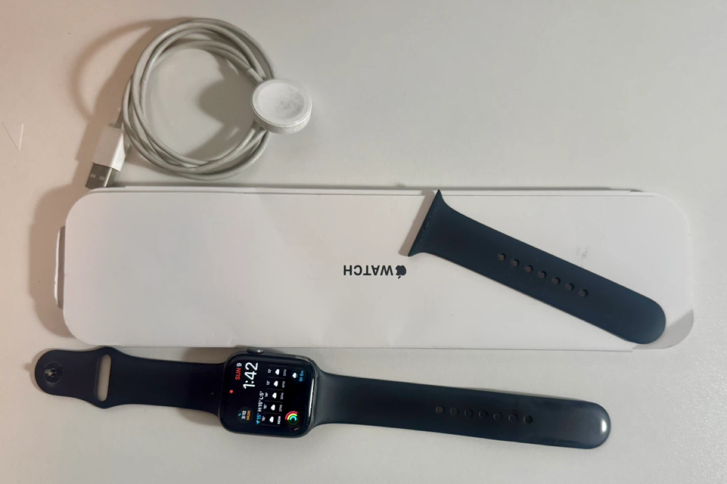 Apple Watch 44mm Aluminum Case - Black