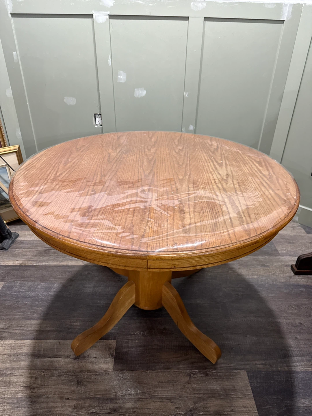 Round Wooden Dining Table