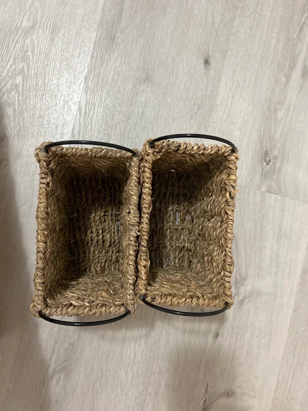 Canvas Storage Baskets - Set of 4 image indicator(6)