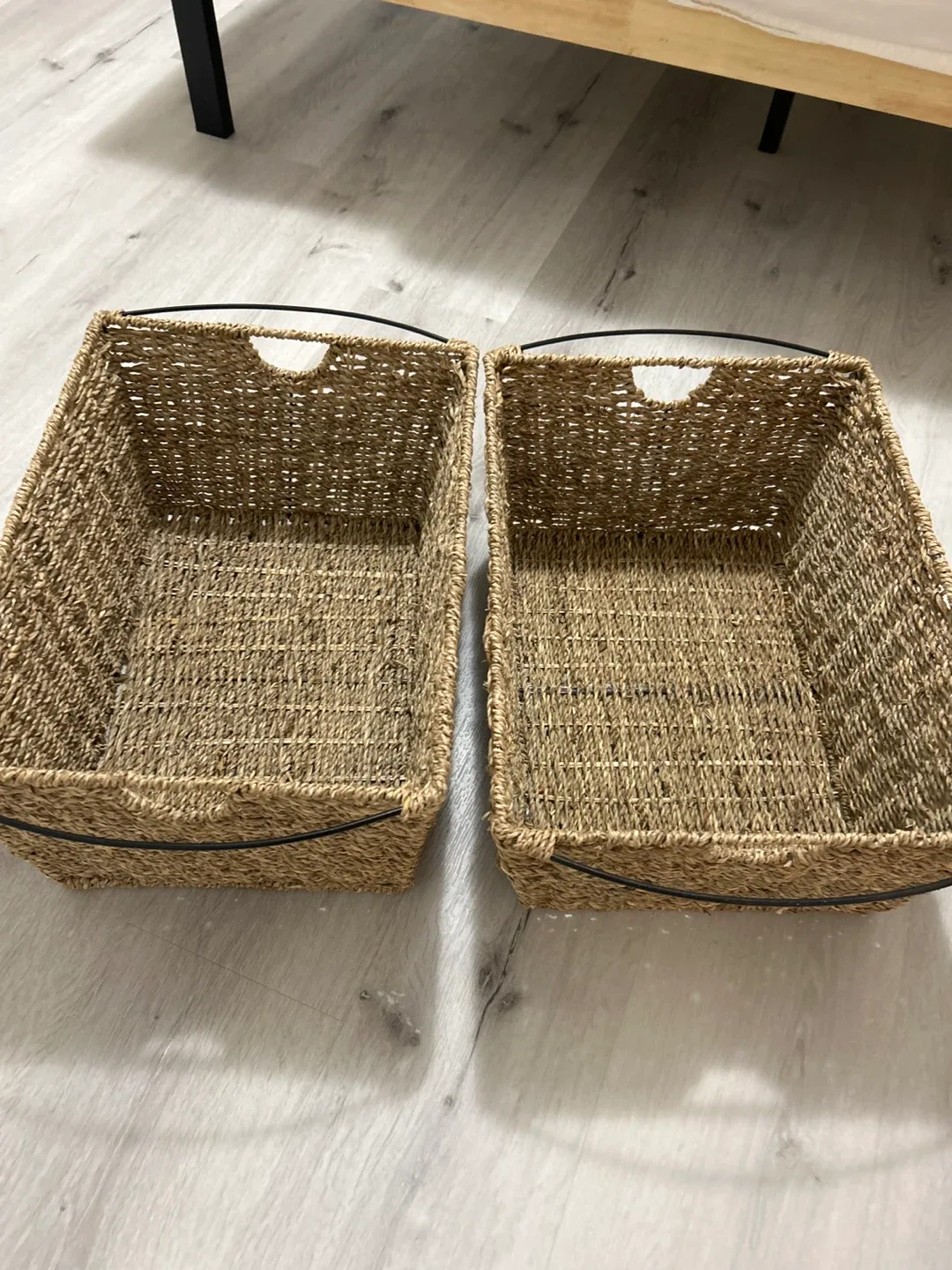 Canvas Storage Baskets - Set of 4 image indicator(5)