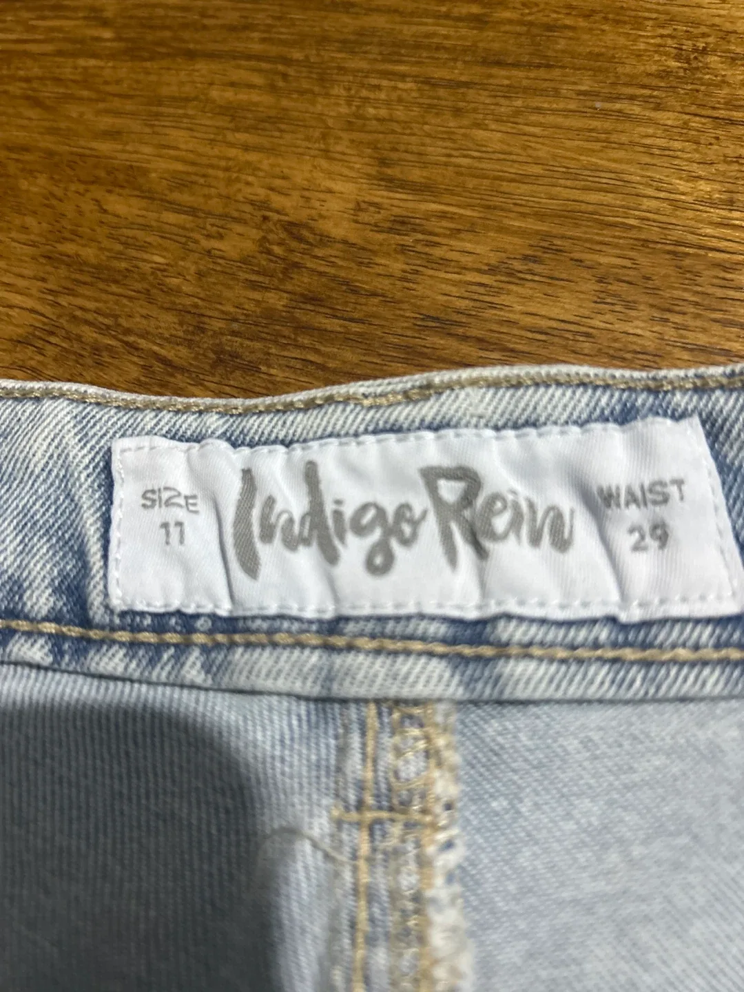 Indigo Rein Denim Shorts 🥕 size 11 image indicator(2)