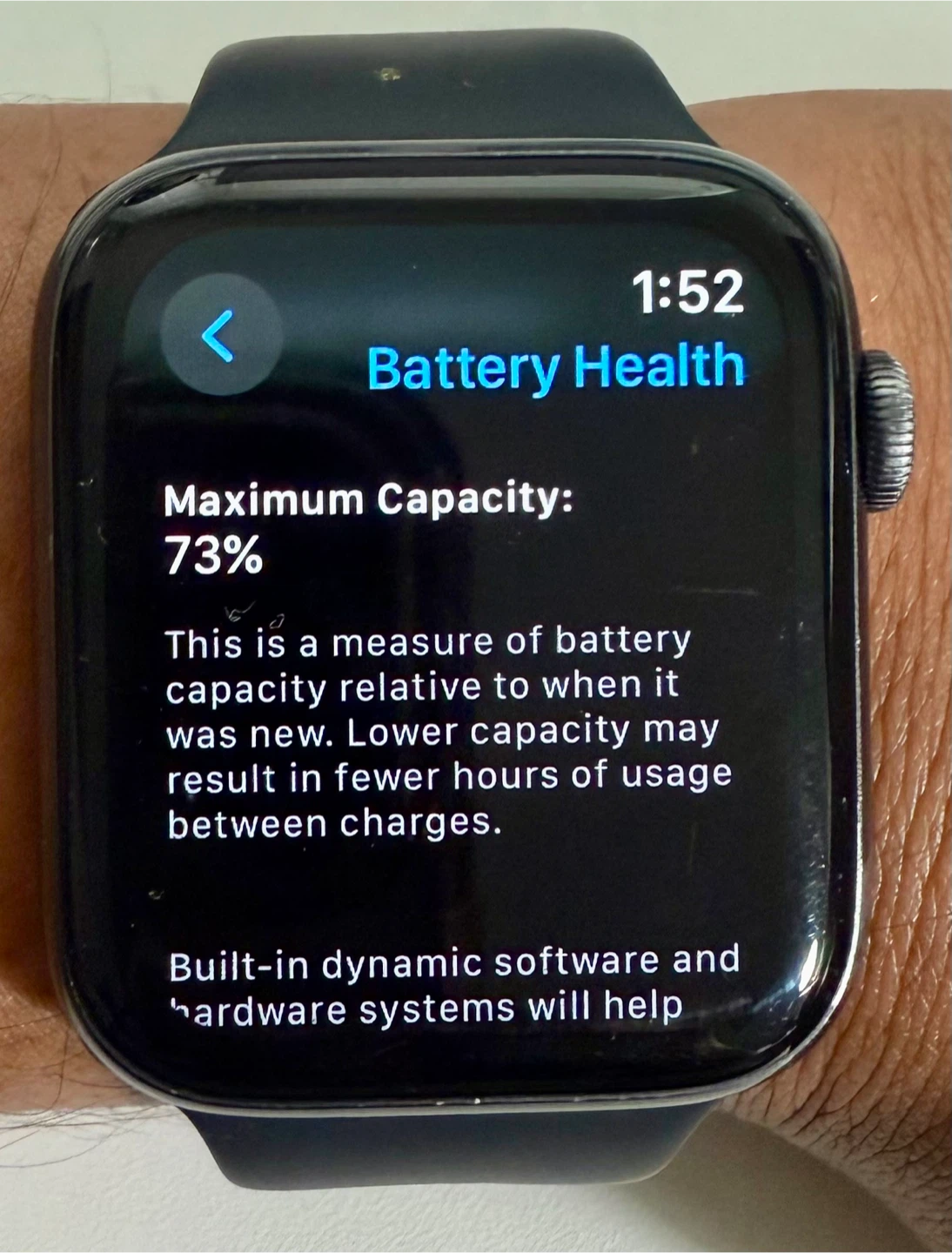 Apple Watch 44mm Aluminum Case - Black - photo 4