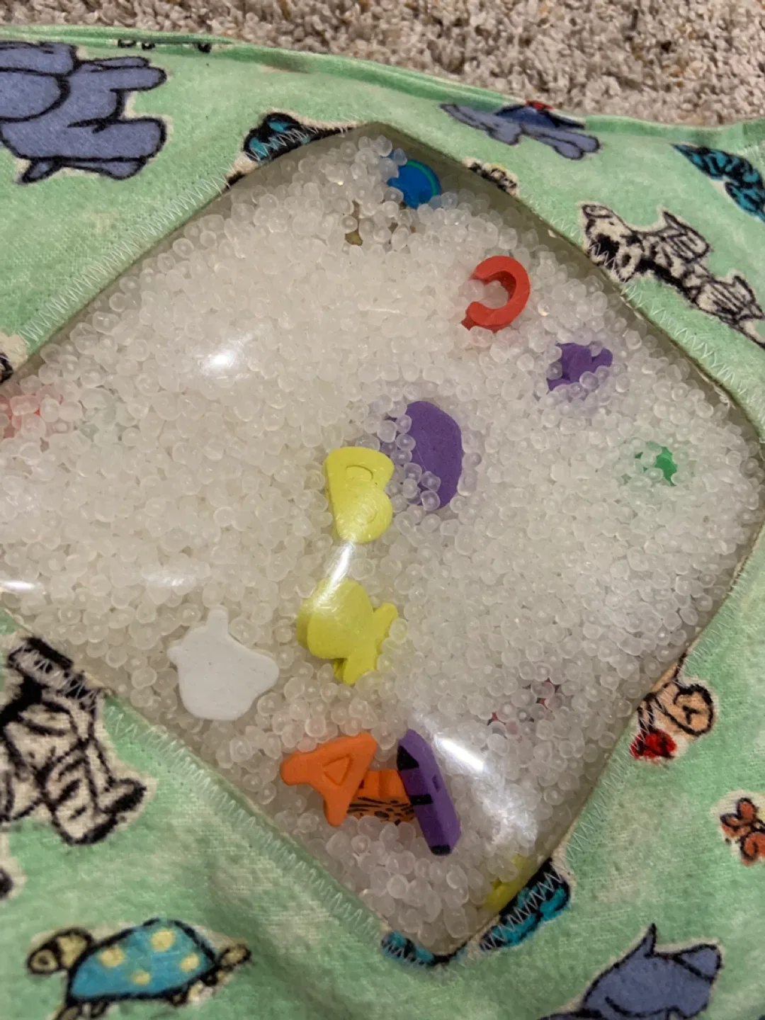 Handmade Sensory Pillow - Kids/Baby Toy image indicator(2)