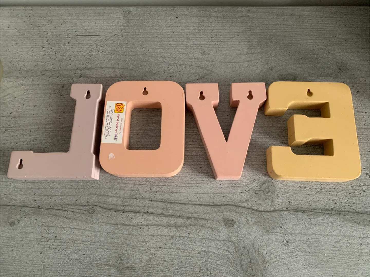 LOVE Wooden Letter Decor image indicator(5)