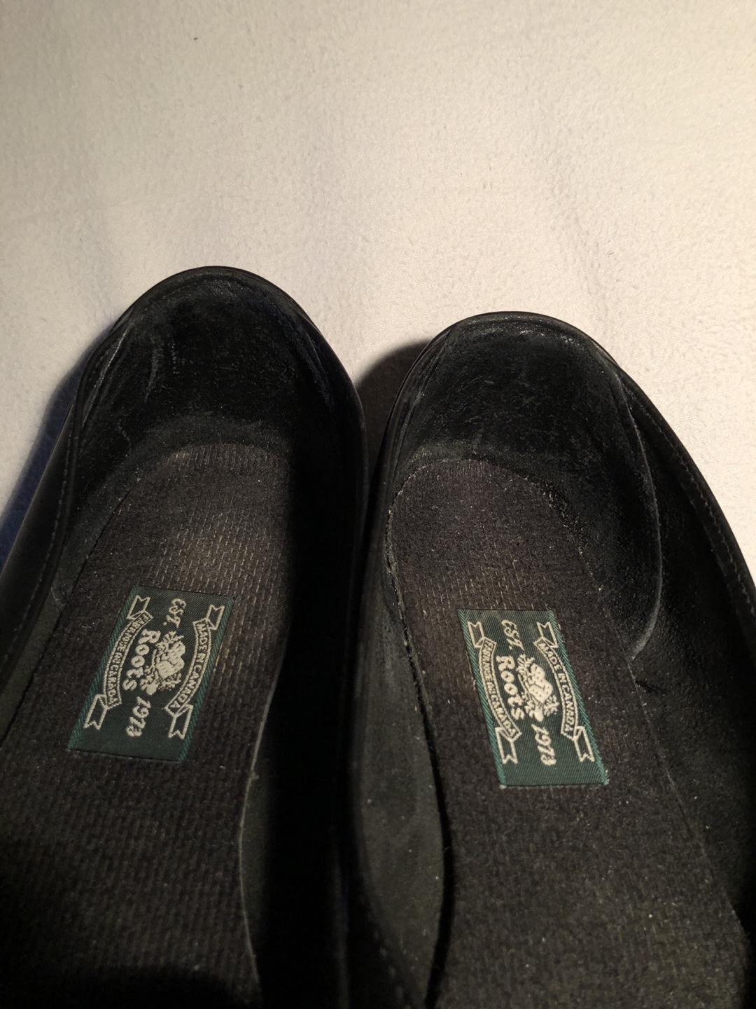 Vintage Roots Black Leather Flats - Size 8.5 - photo 3