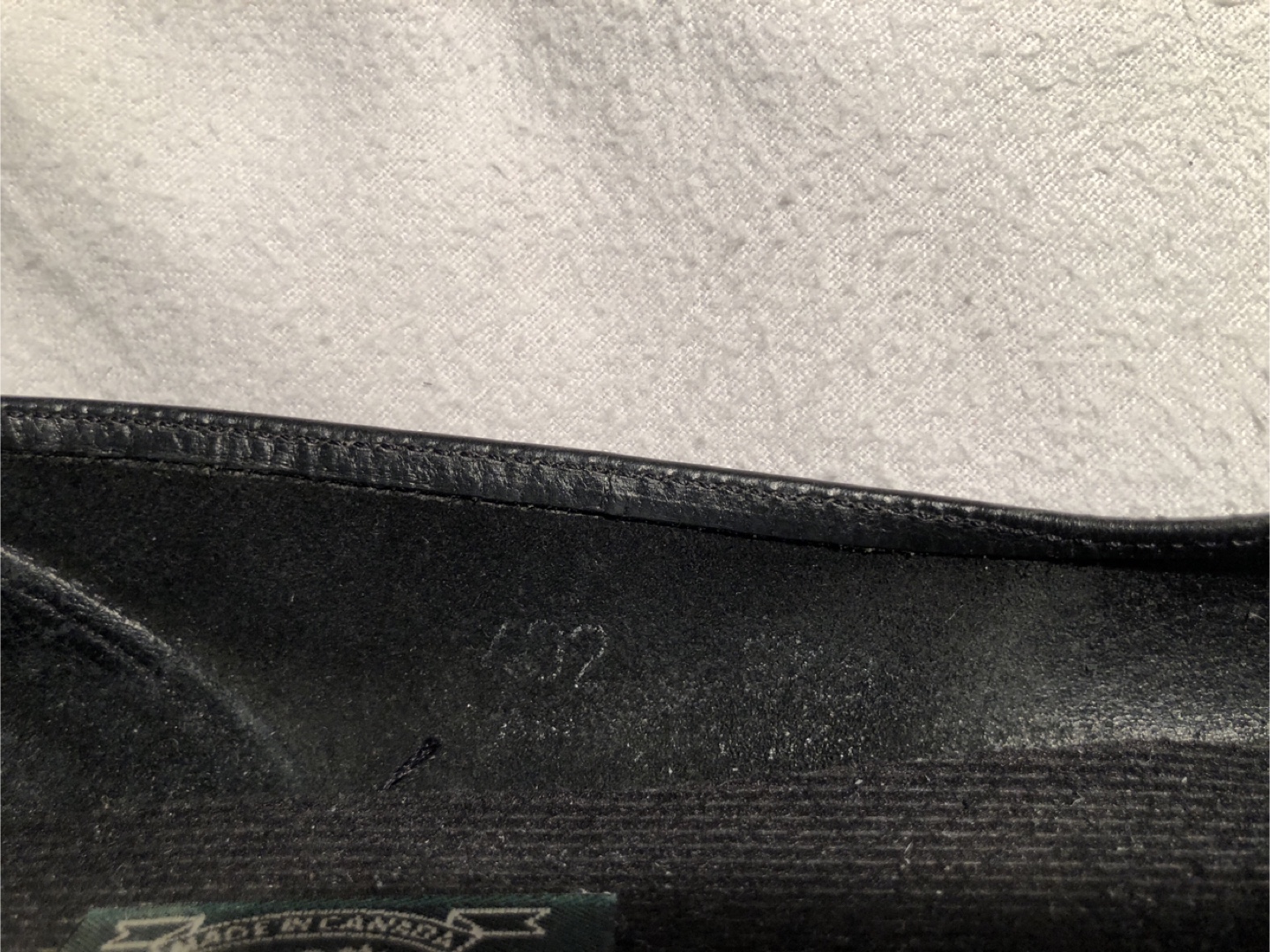 Vintage Roots Black Leather Flats - Size 8.5 - photo 5