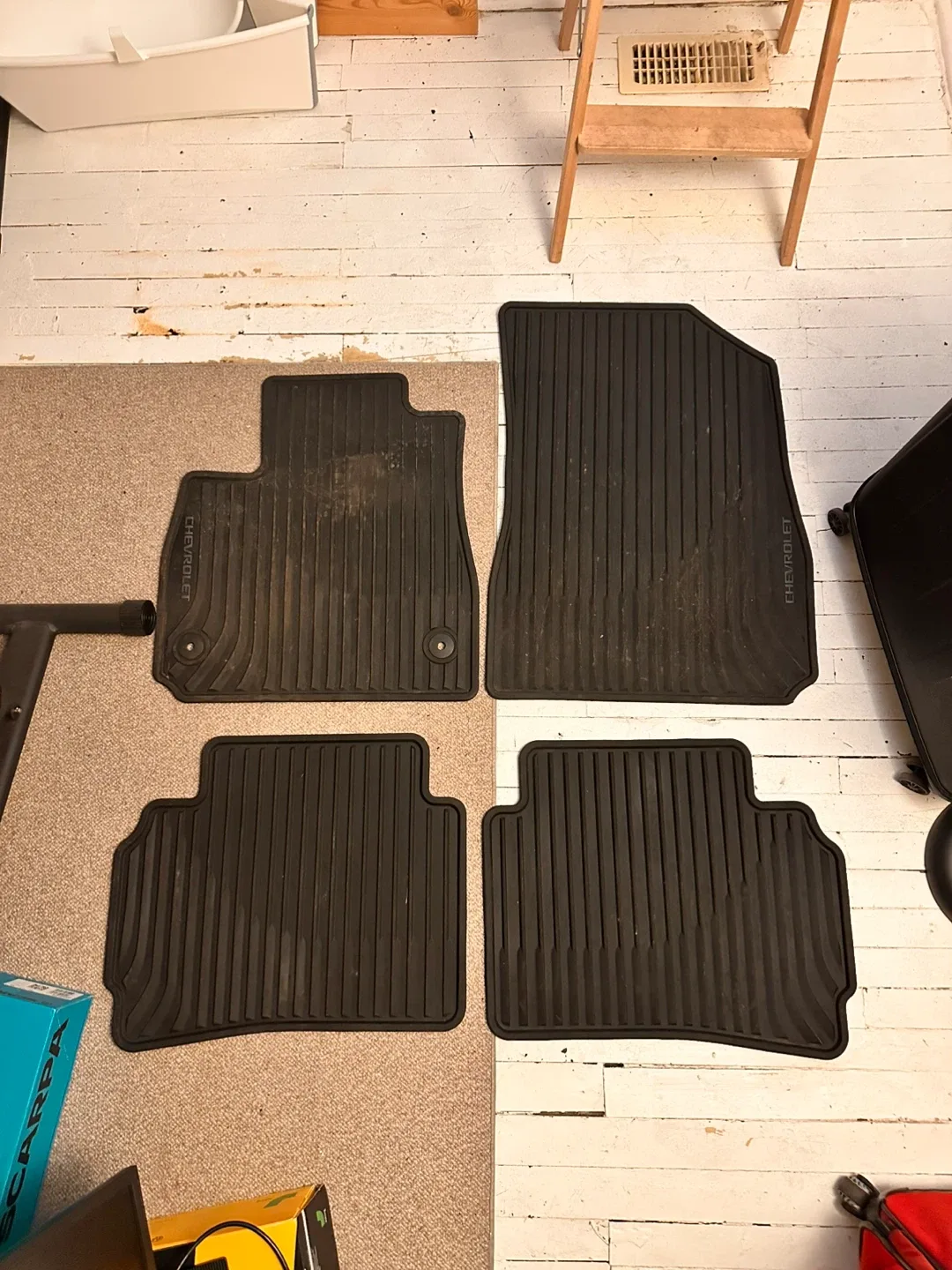 All weather floor mats - Chevrolet Malibu 2022