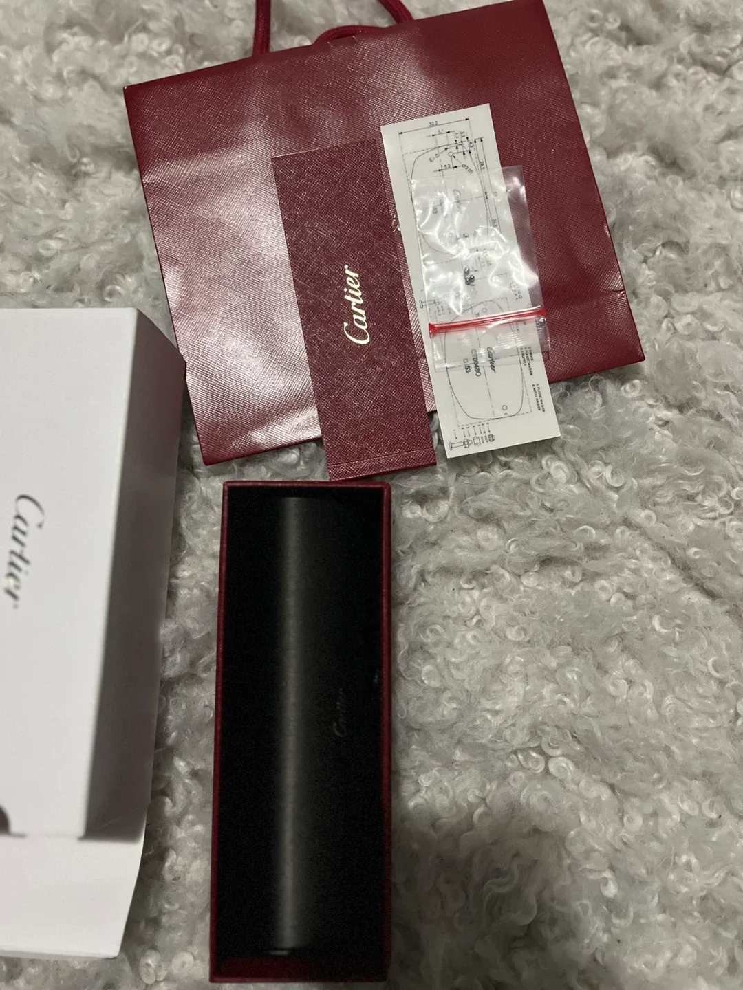 Cartier Sunglasses with Case & Accessories image indicator(3)