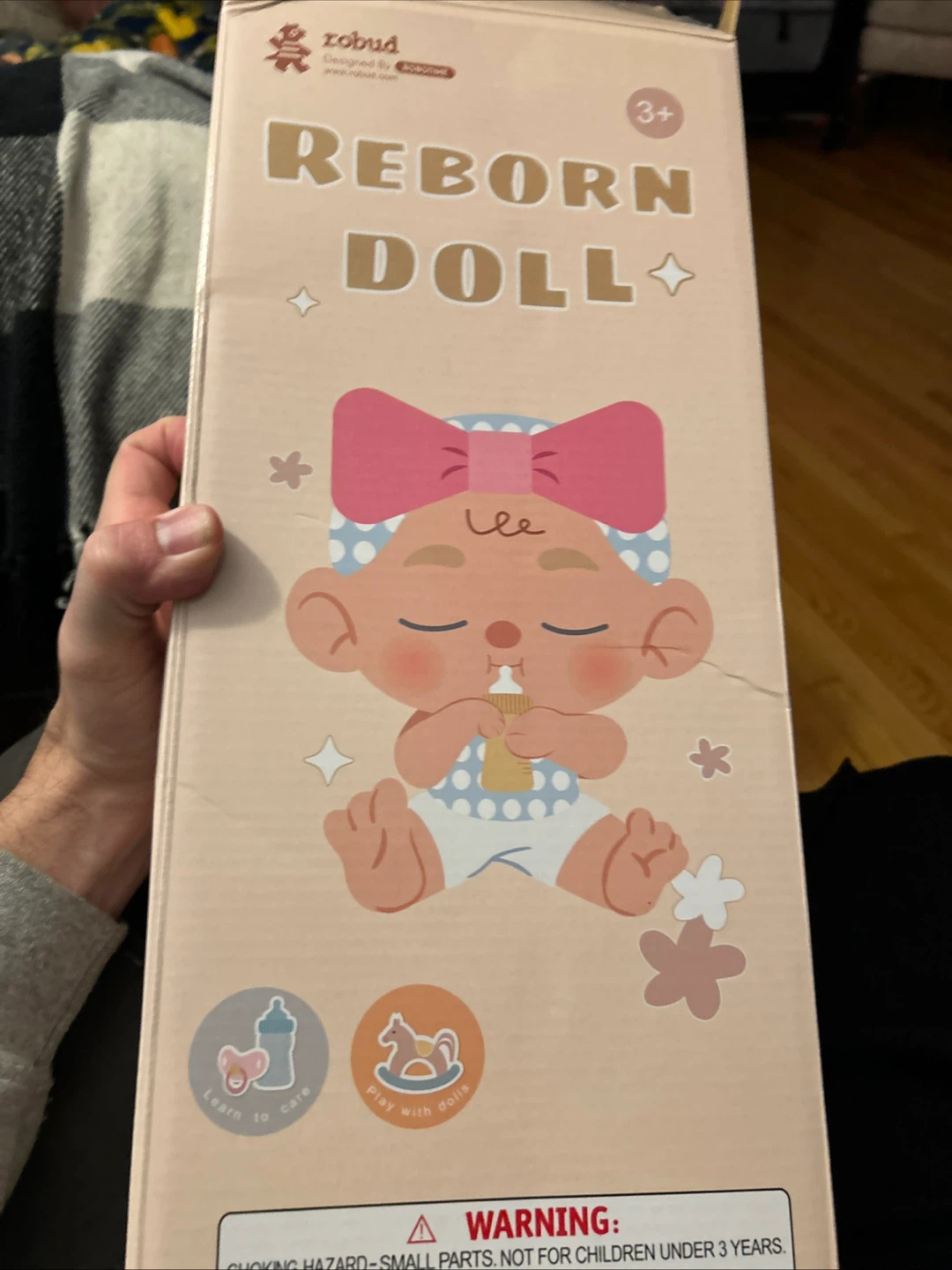 Robud 17" Reborn Baby Doll - New in Box!