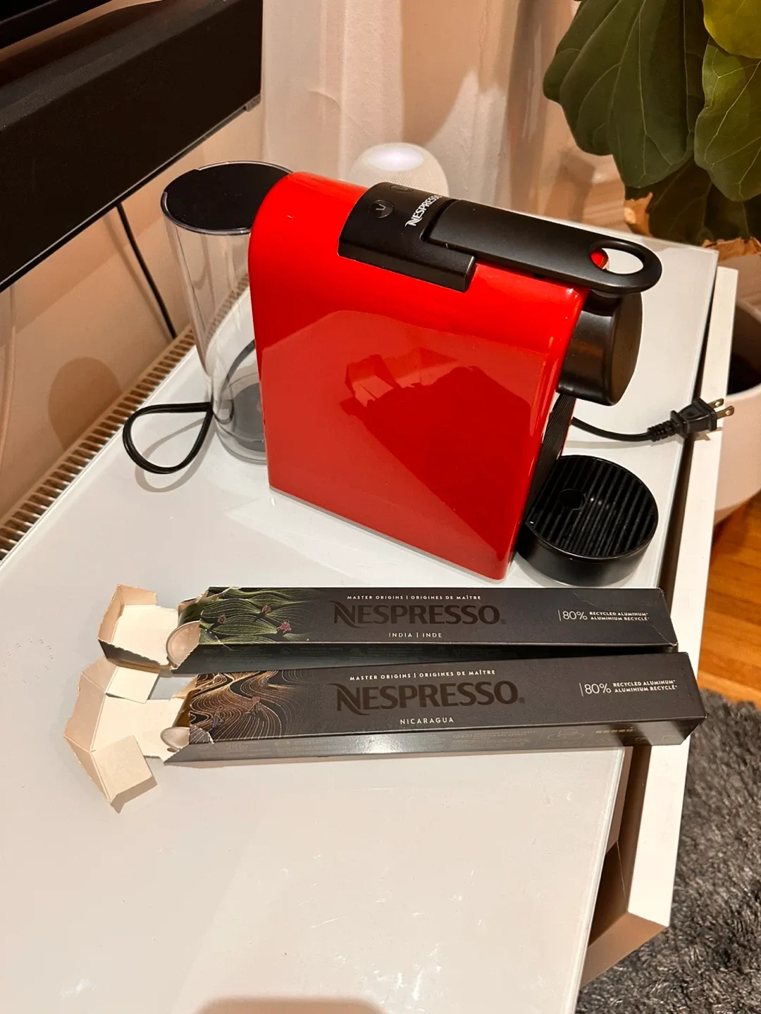Nespresso Essenza Mini Red Coffee Machine