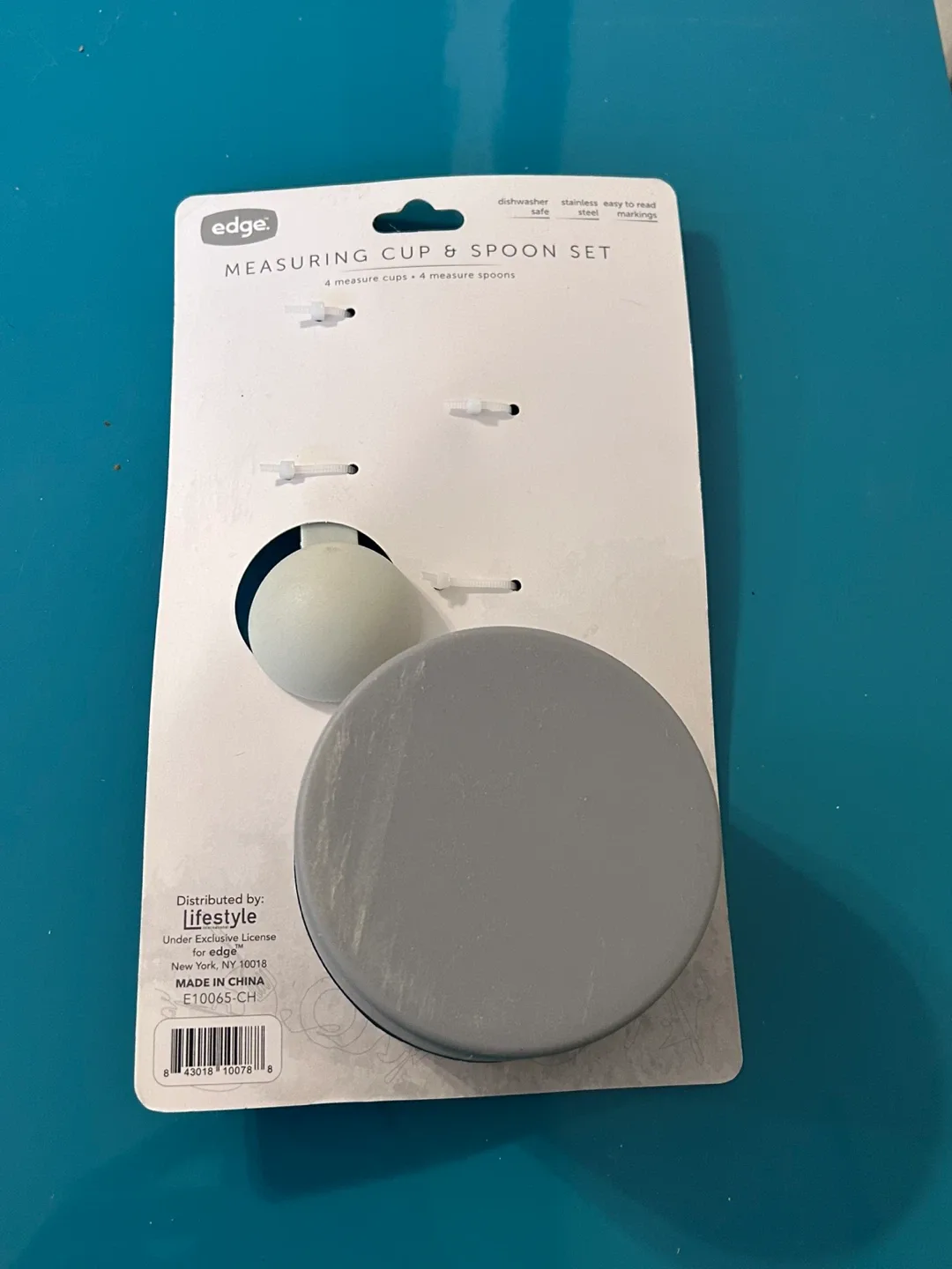 NEW Edge Measuring Cup & Spoon Set – Dishwasher Safe image indicator(2)