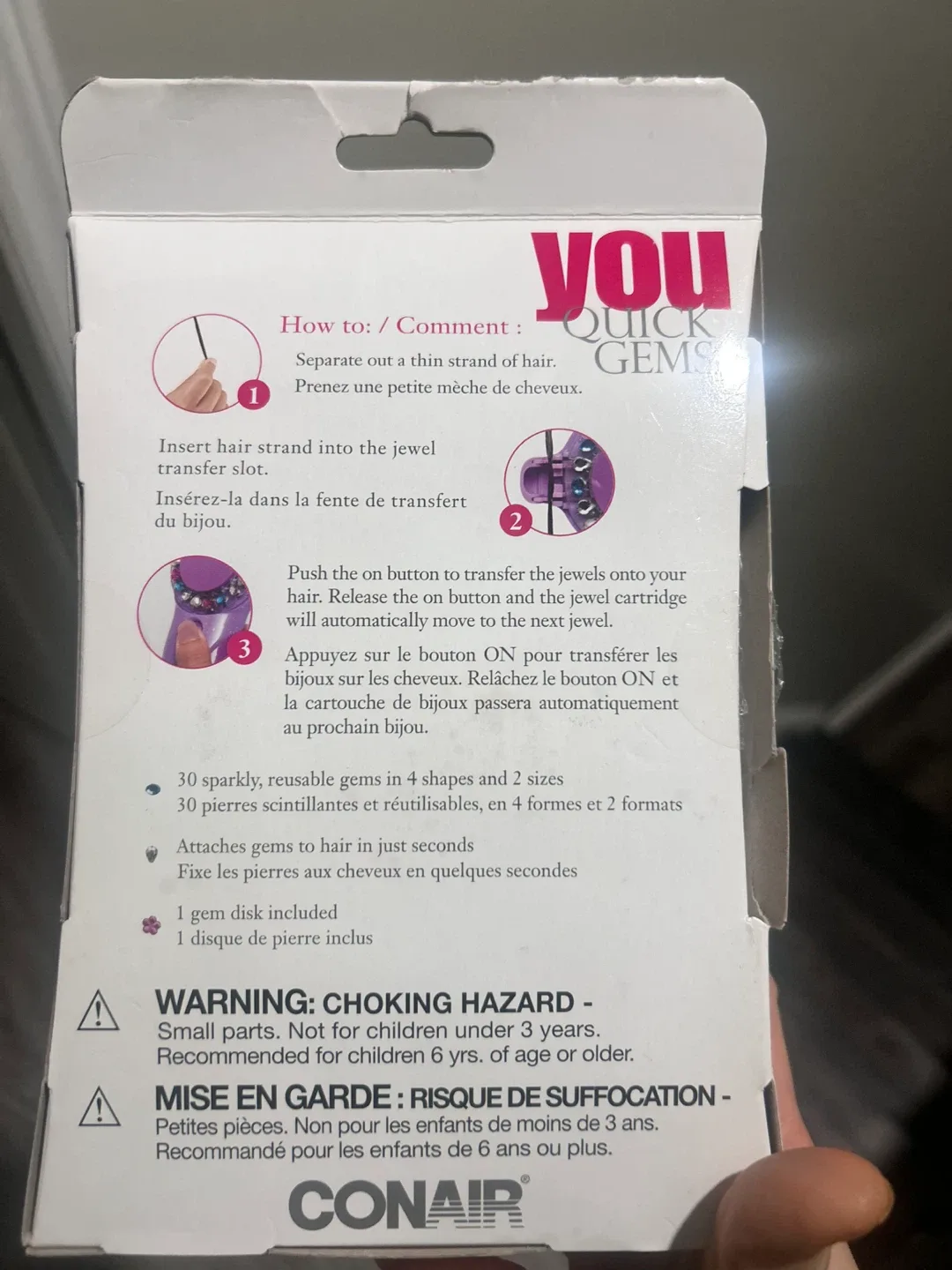 Conair You Quick Gems Hair Jeweler image indicator(2)