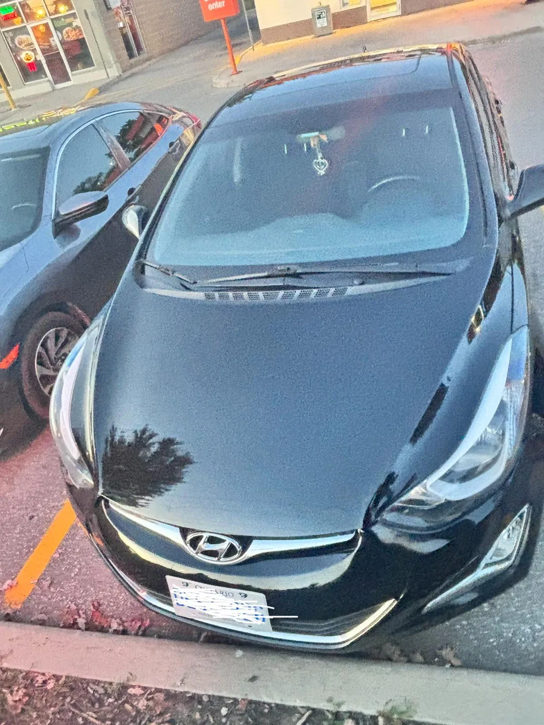 Hyundai Elantra - Black Sedan
