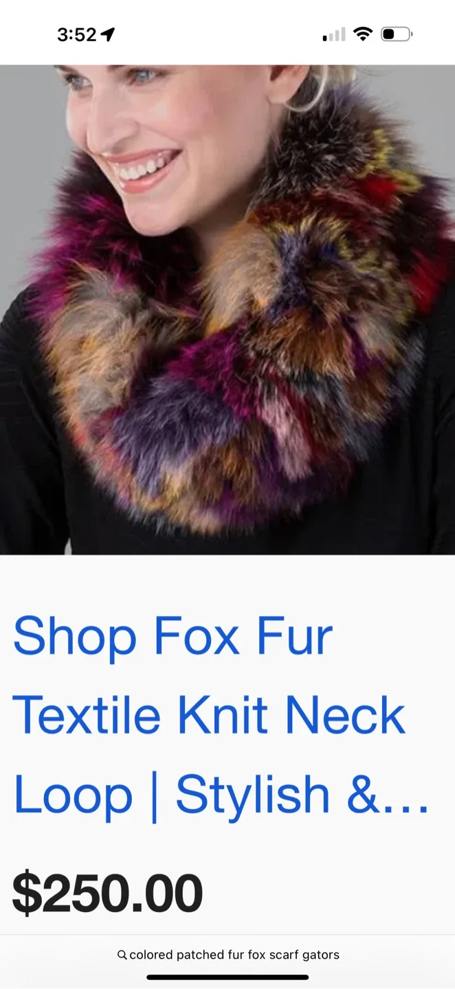 Fox Fur scarf image indicator(4)