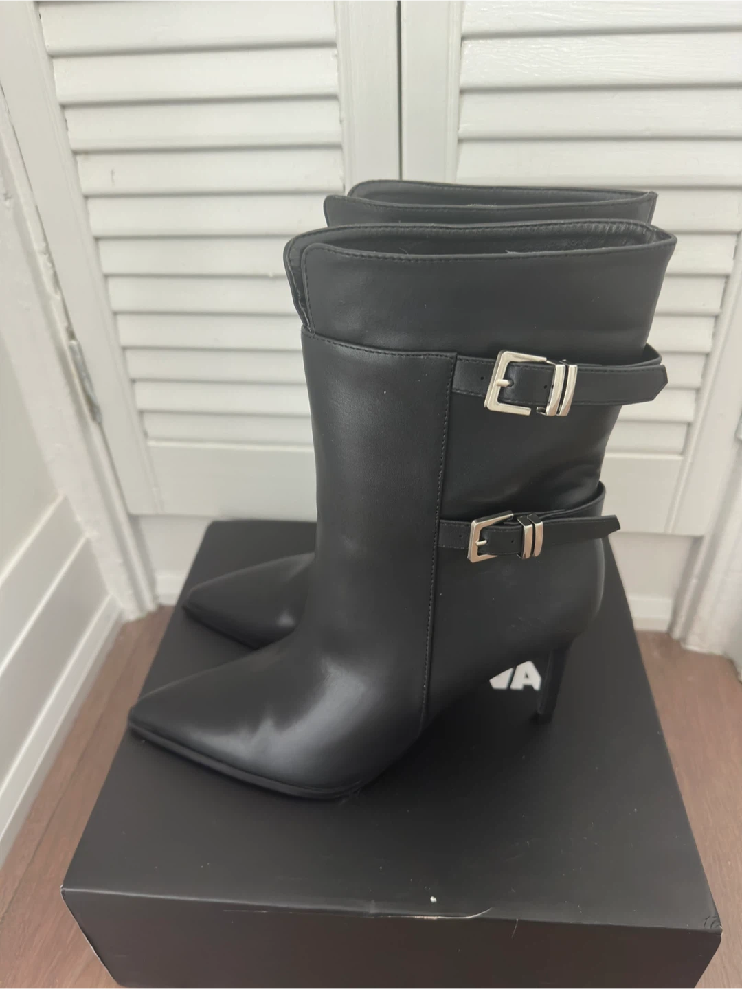 Fashion Nova Black Heeled Boots - photo 3