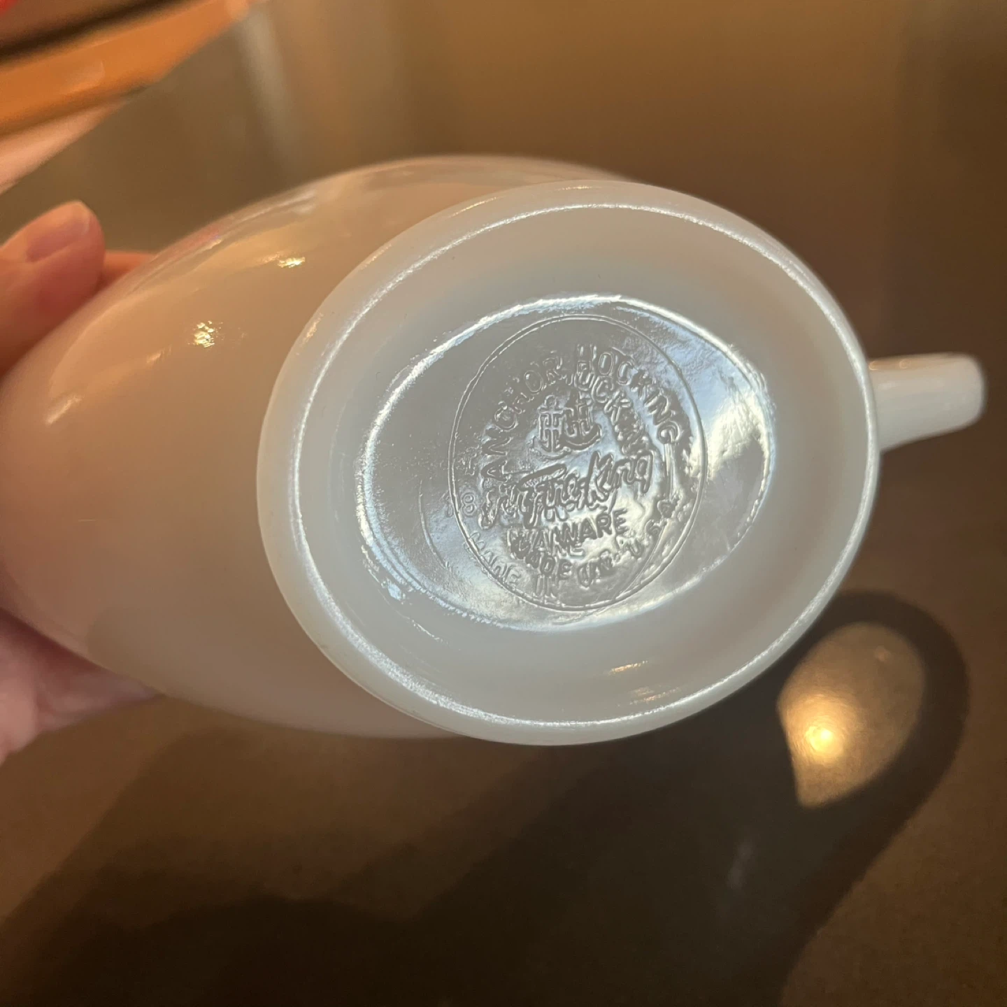 Fire King Milk Glass Gravy Boat - photo 4