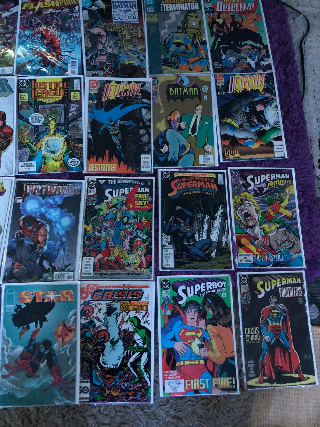 Mixed Lot of Marvel & DC Comic Books