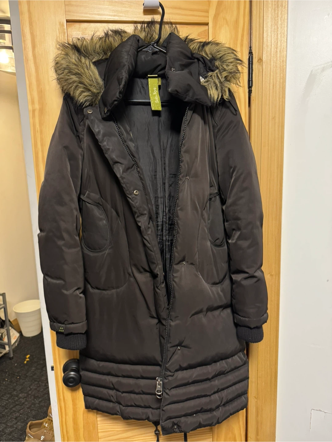 Soia & Kyo Black Winter Coat - Size M