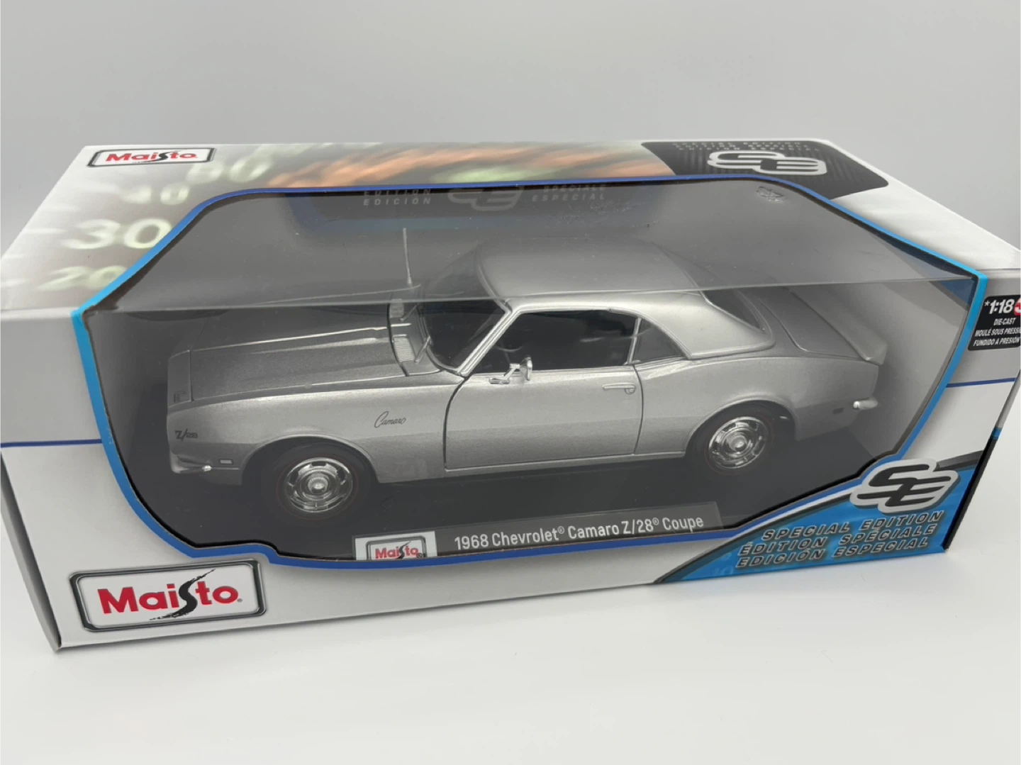 Maisto 1968 Chevrolet Camaro Z/28 Scale 1/18