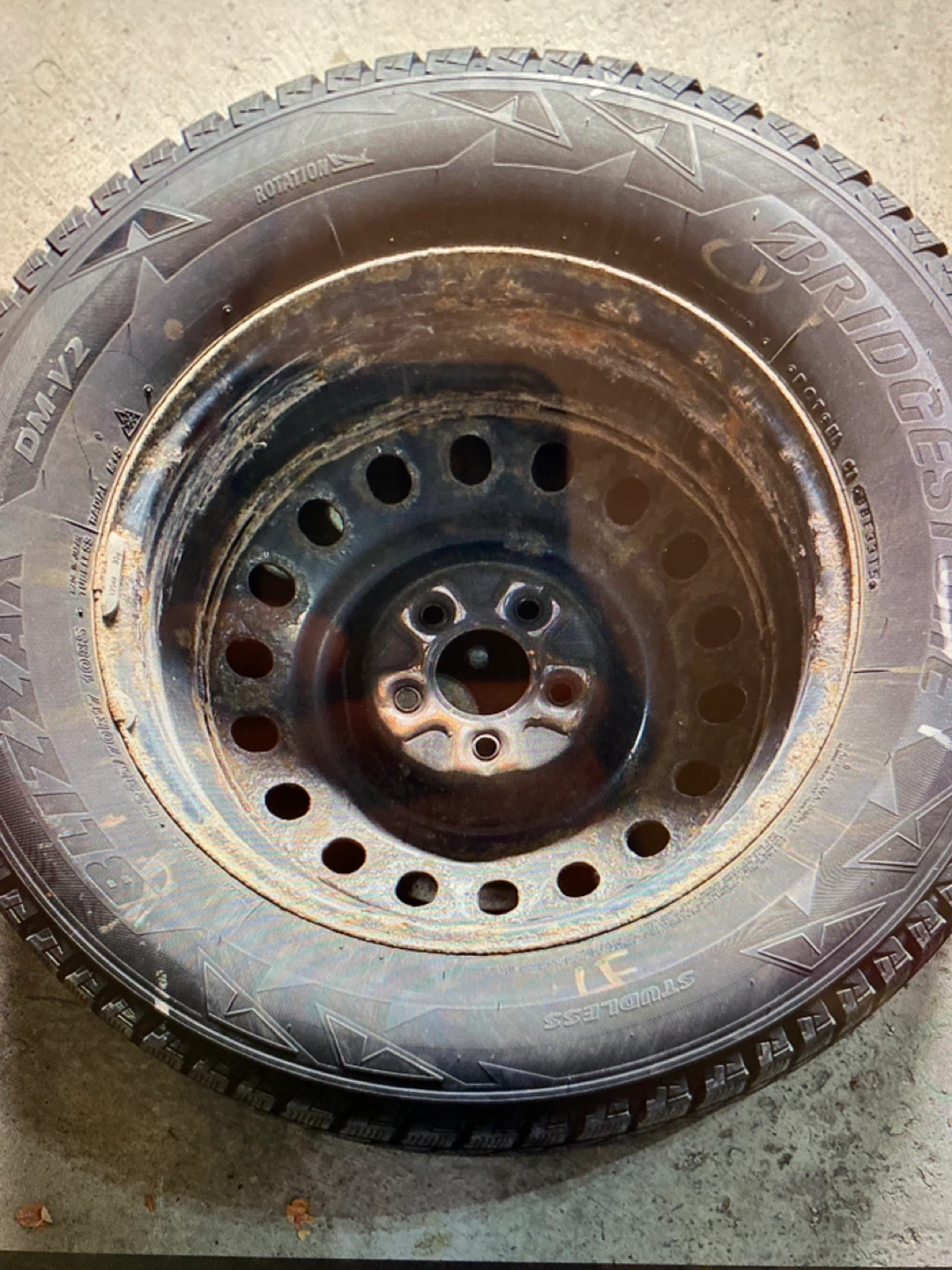 Bridgestone Blizzak DM-V2 Winter Tire - photo 2
