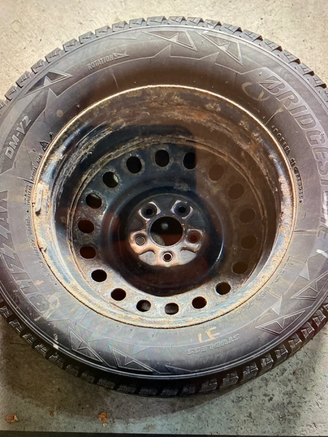 Bridgestone Blizzak DM-V2 Winter Tire image indicator(2)