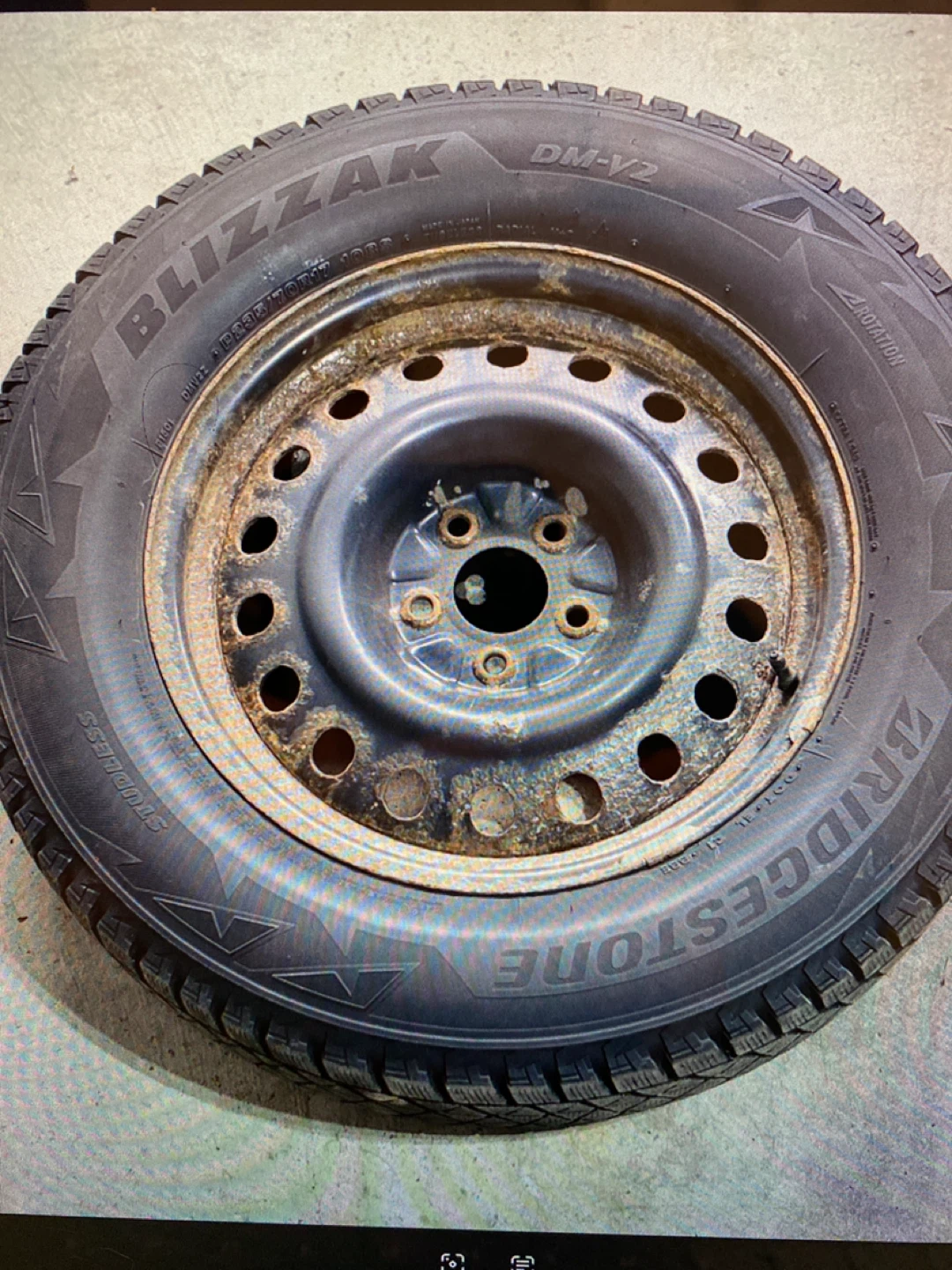 Bridgestone Blizzak DM-V2 Winter Tire