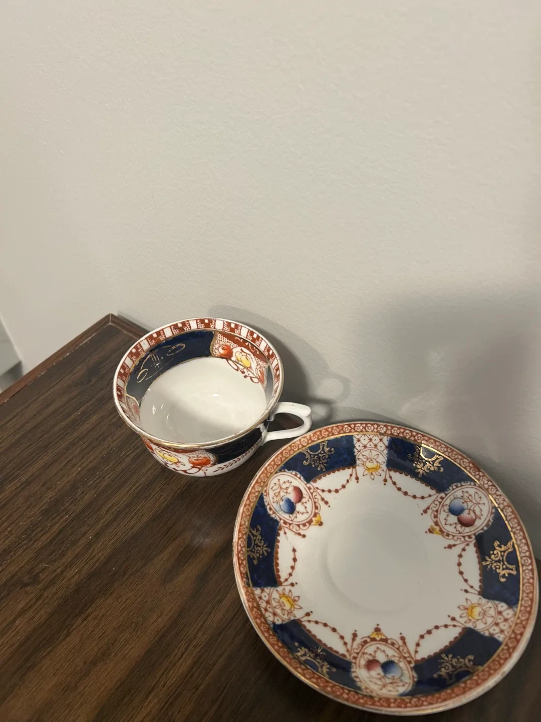 Antique Royal Cauldon Cup and Saucer image indicator(2)