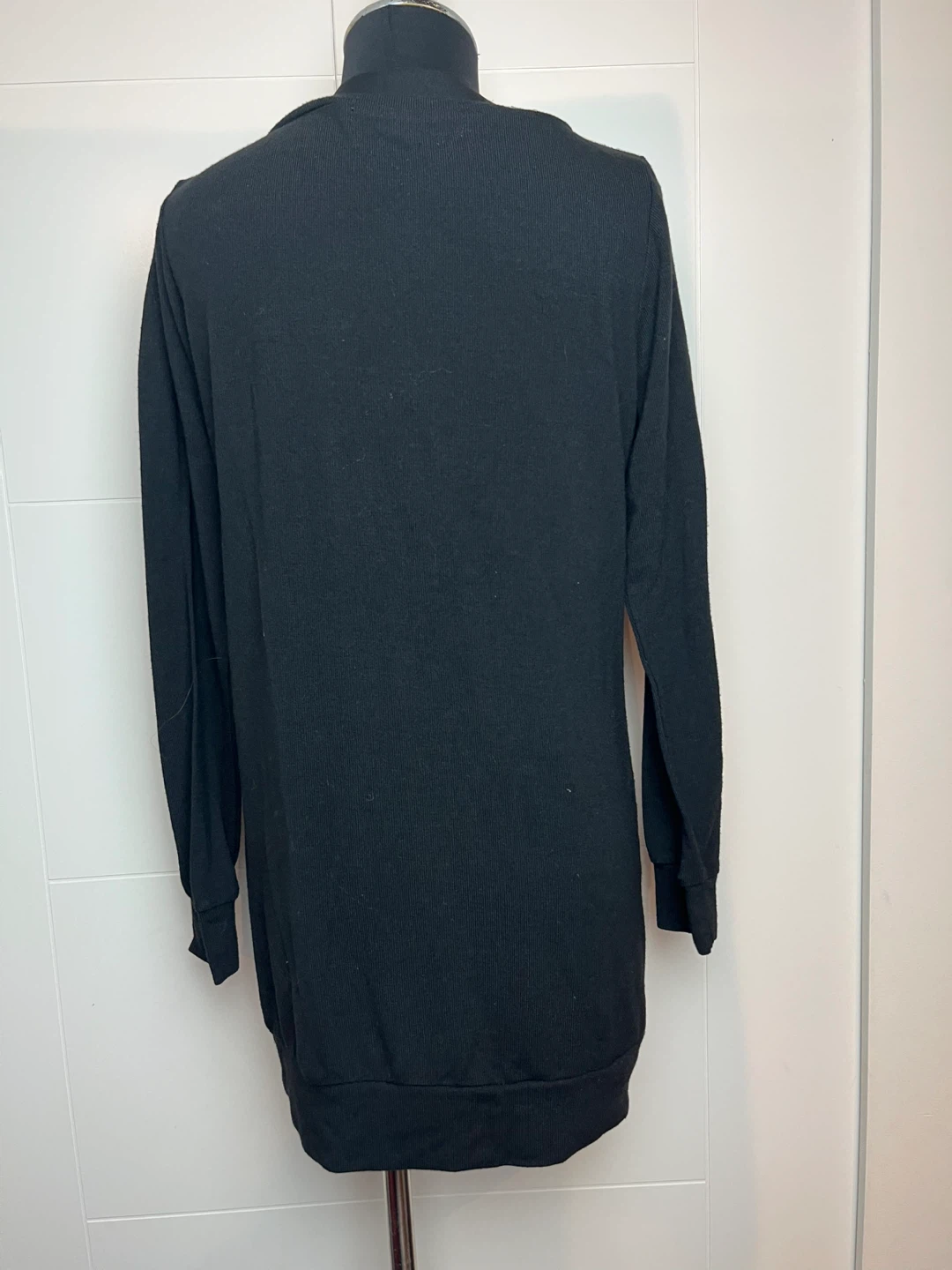 Miss Teen Black Long Sleeve dress Size M - photo 3