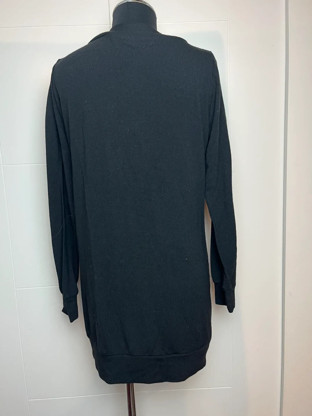 Miss Teen Black Long Sleeve dress Size M image indicator(3)