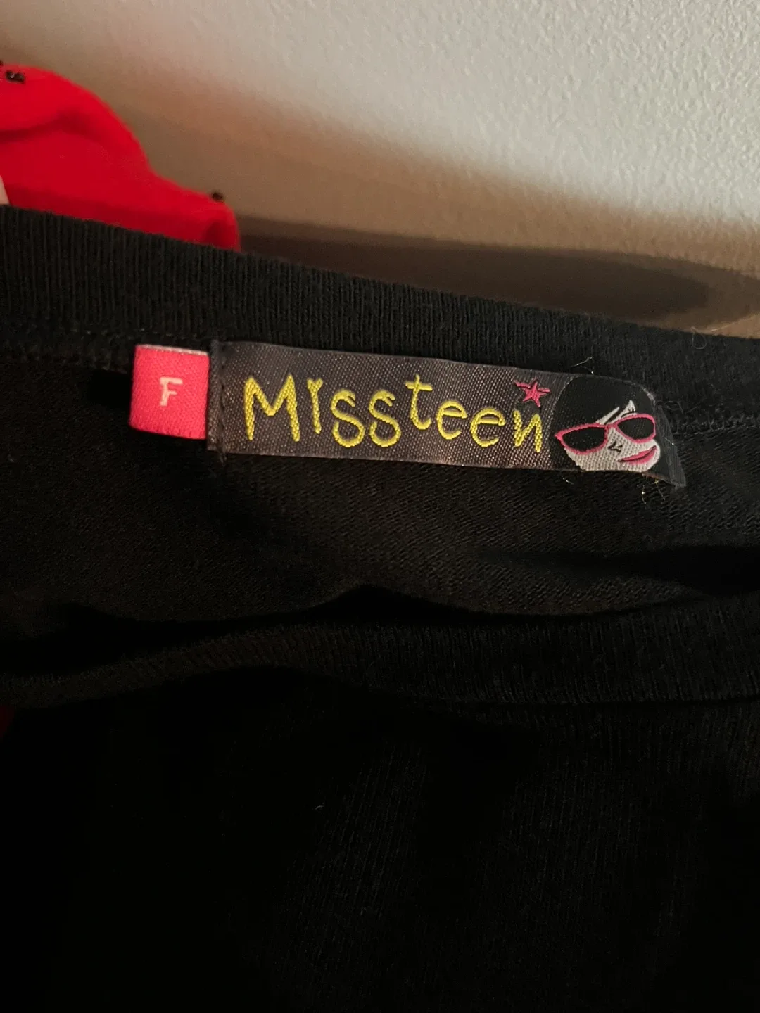 Miss Teen Black Long Sleeve dress Size M image indicator(4)