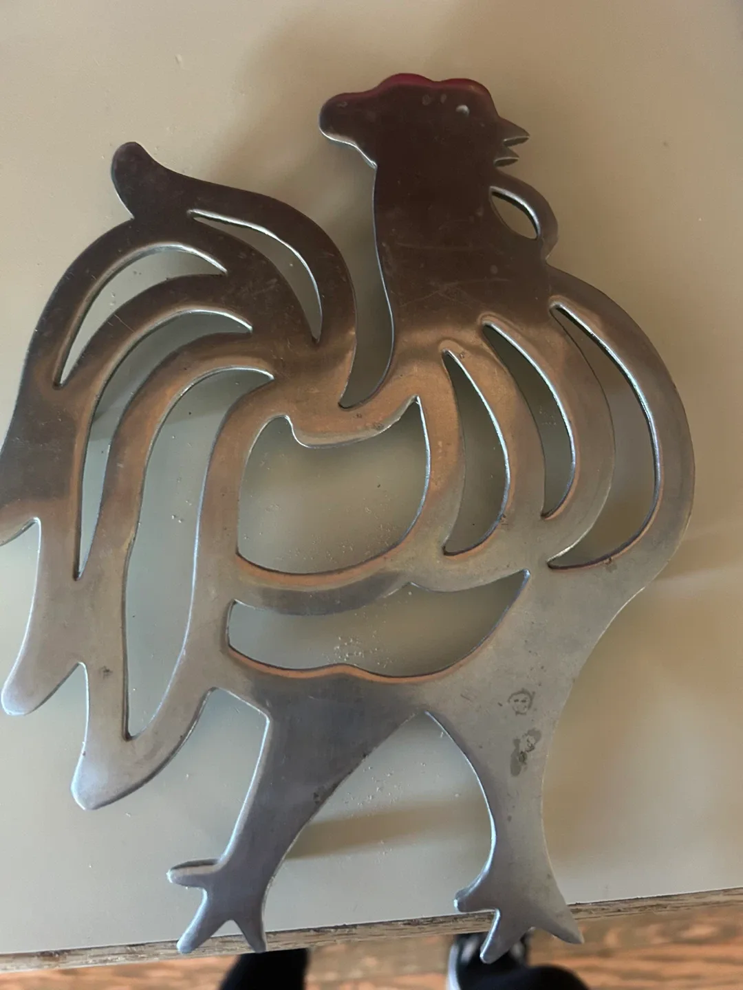 Metal Rooster Trivet image indicator(3)