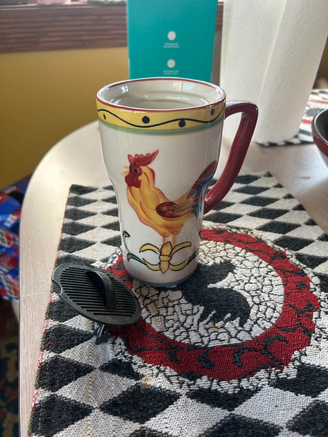 Rooster Ceramic Mug image indicator(2)